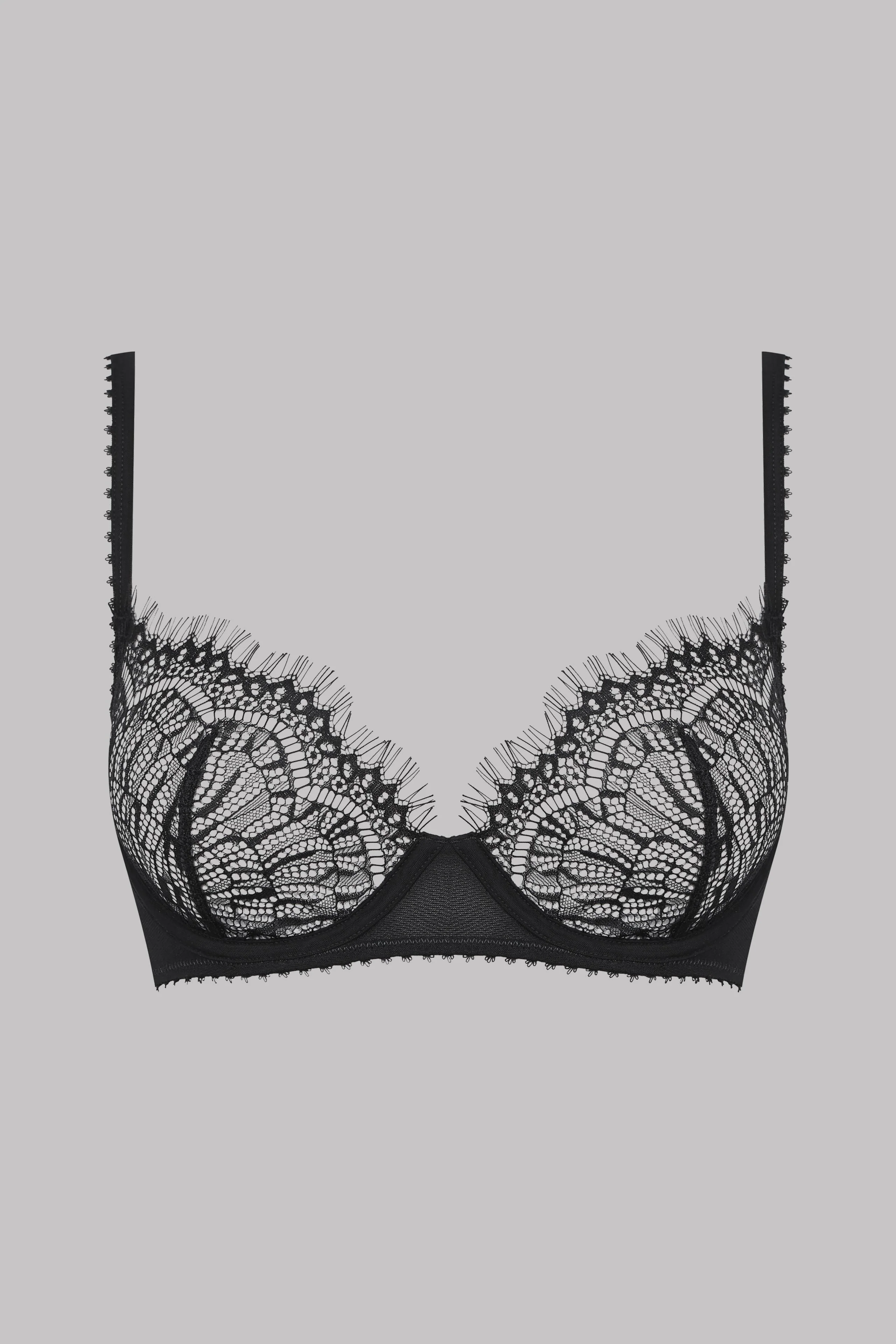 Wire Bra - Accroche Coeur | Black - Image 4