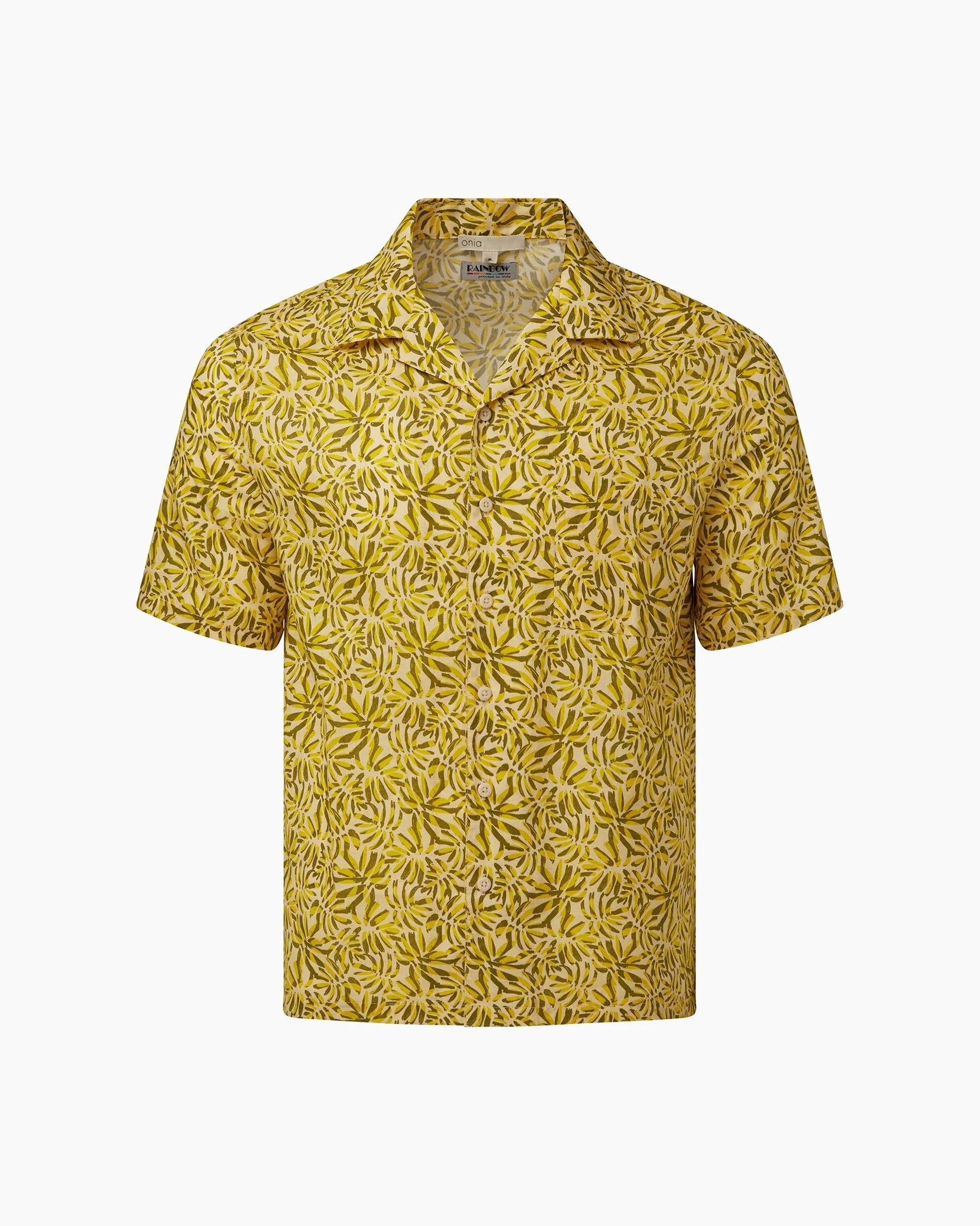 Mens | Air Linen Convertible Vacation Shirt | Cream