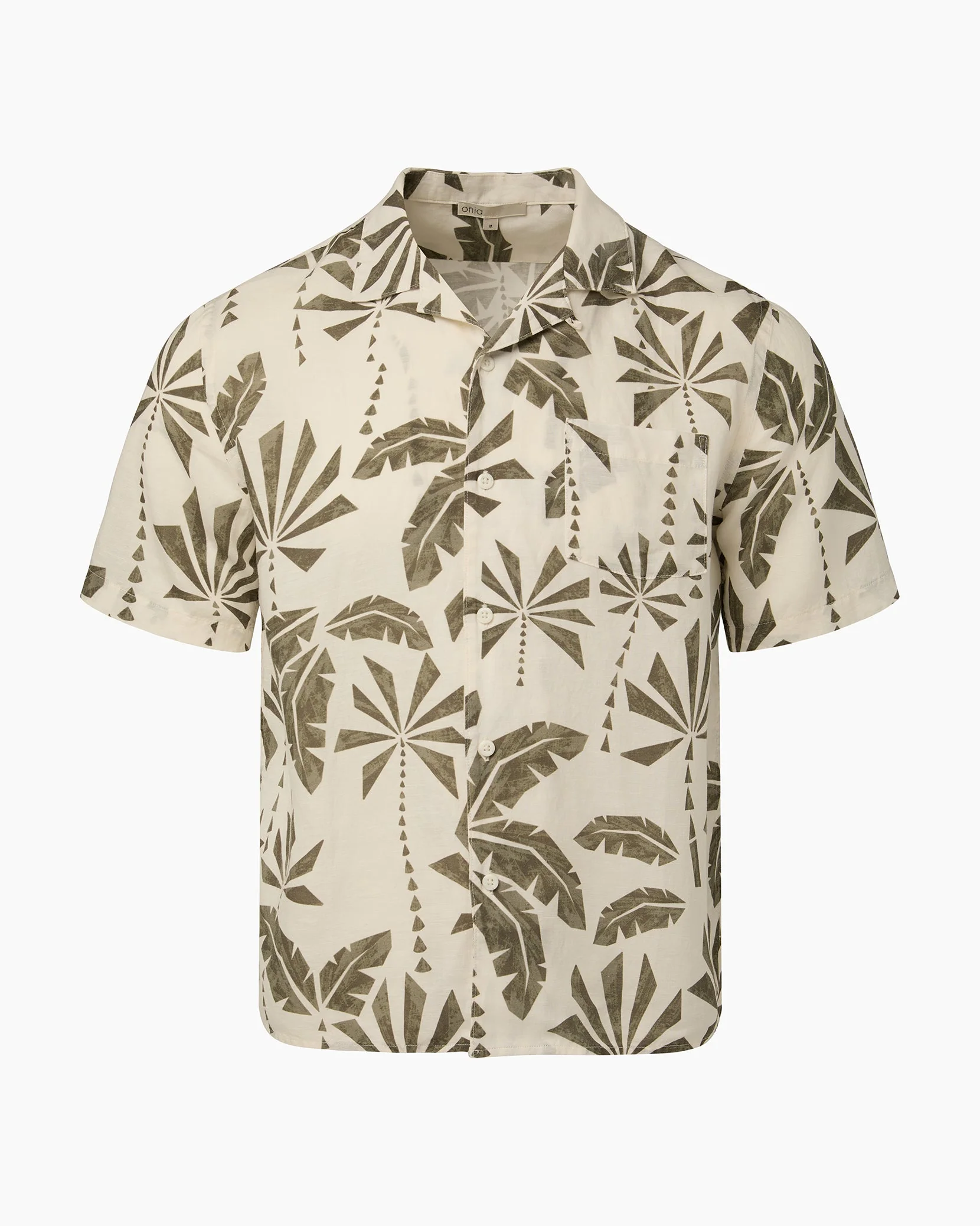 Mens | Air Linen Vacation Shirt | Olive