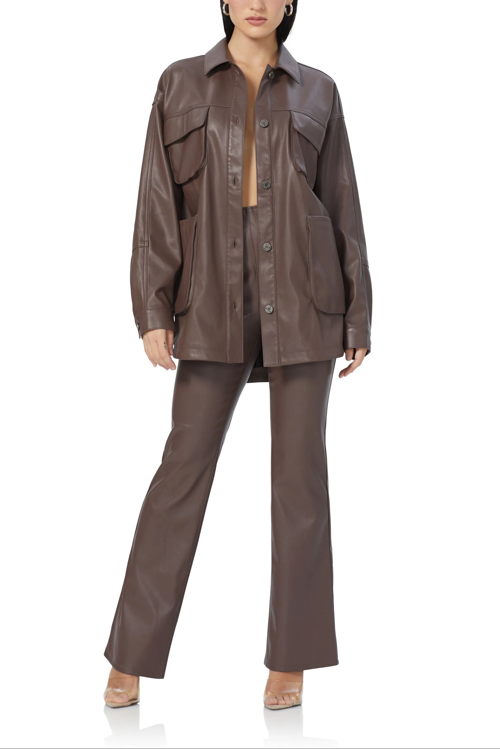 Alyssa Baby Boot Pant | Brown