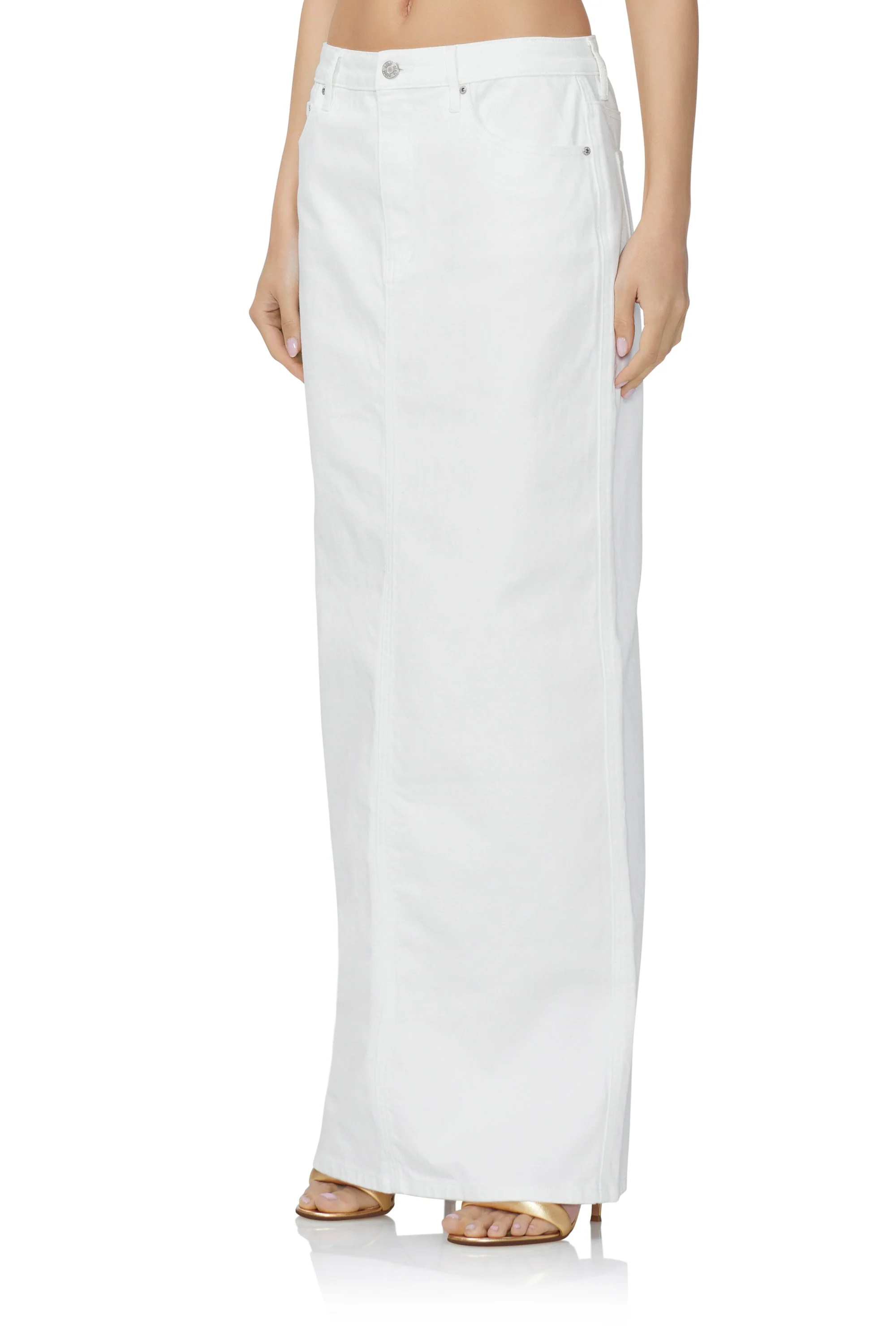 Amiri Maxi Skirt | White - Image 4