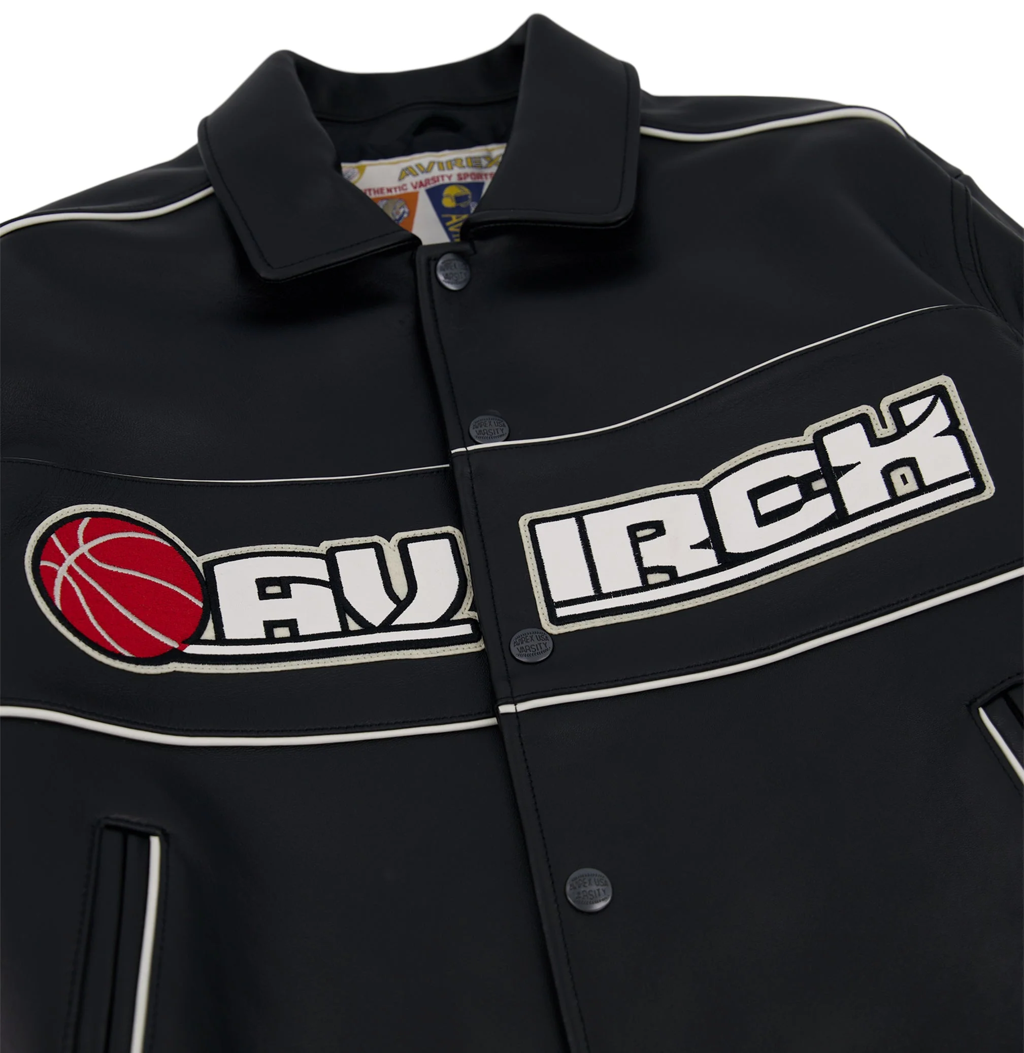 Basketball Jacket | Black - Image 10
