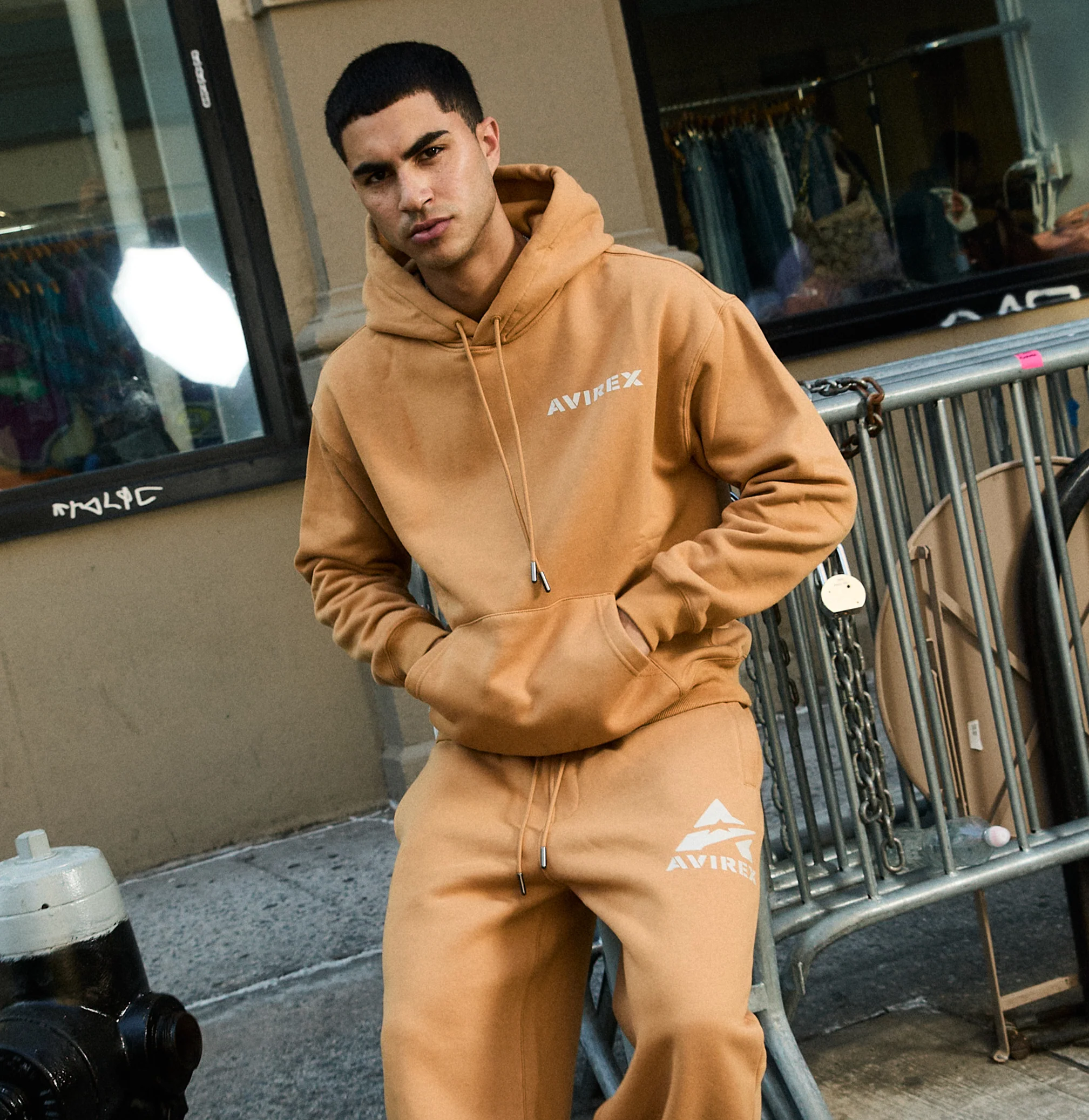 Big "A" Hoodie | Wheat - Image 10