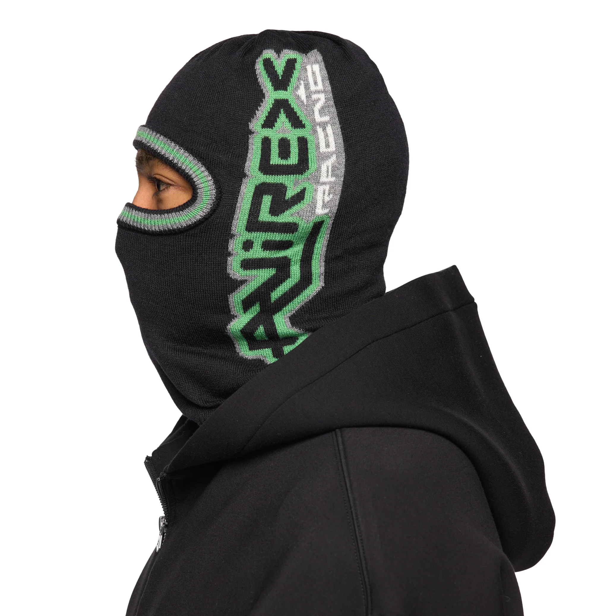 Racer Balaclava | Black Green - Image 6