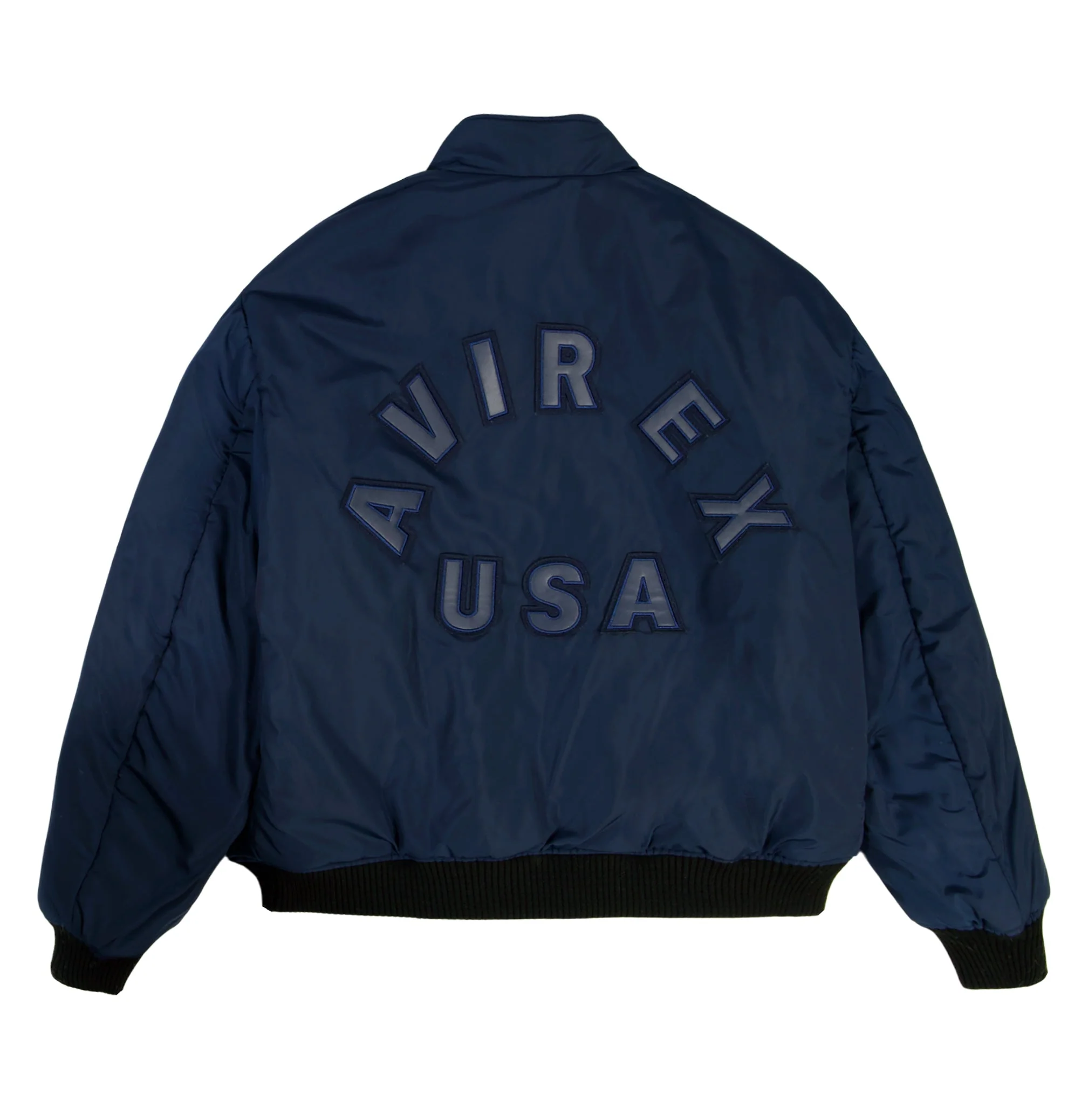 Reversible Nappa Leather Track Jacket | Black - Image 4