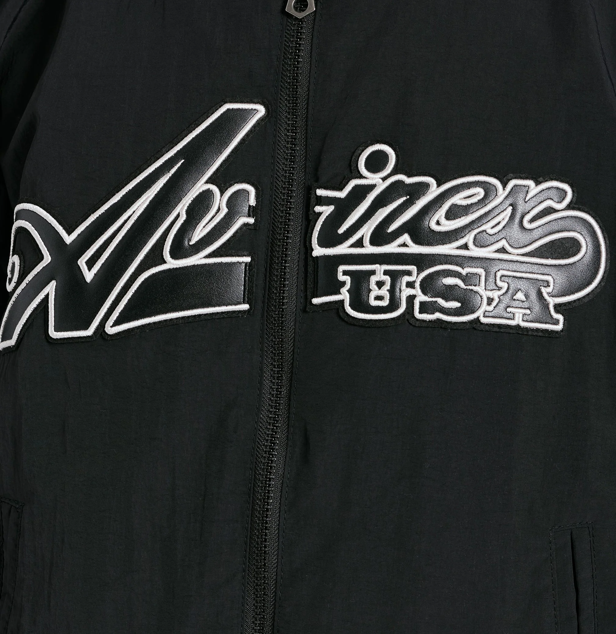 Script Nylon Jacket | Black - Image 8
