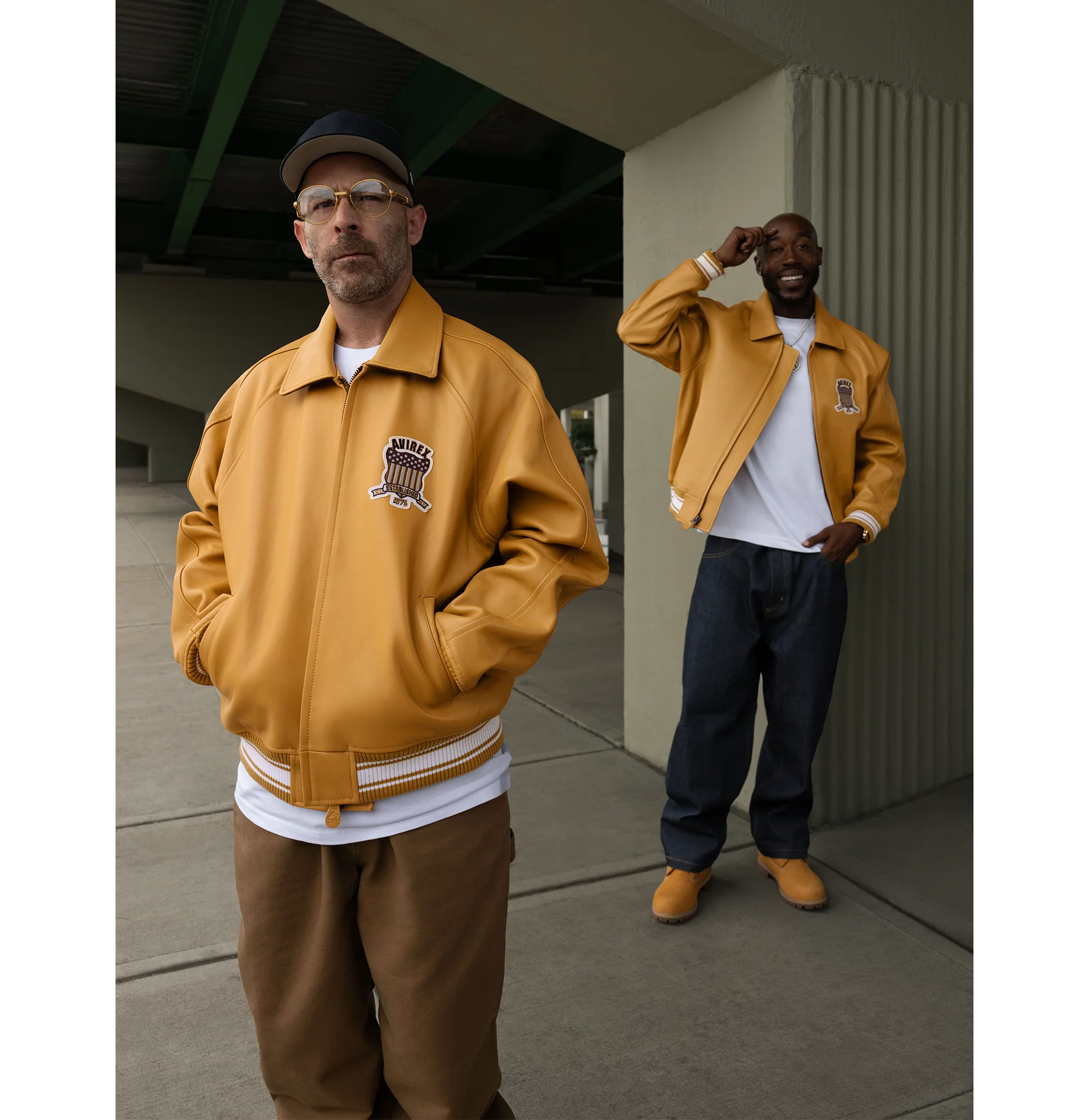 Timberland X Avirex Jacket | Dark Wheat - Image 11