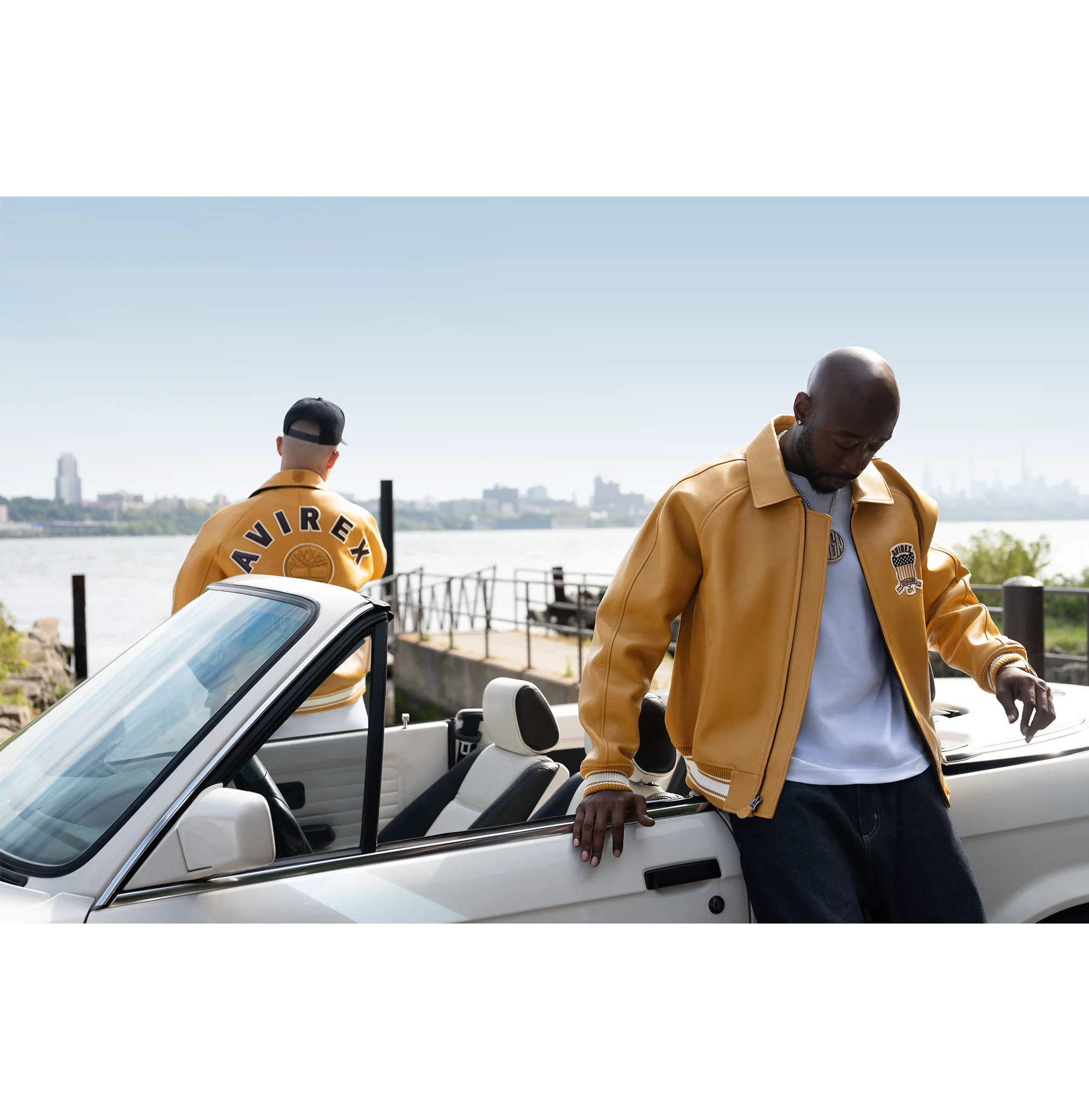 Timberland X Avirex Jacket | Dark Wheat - Image 12