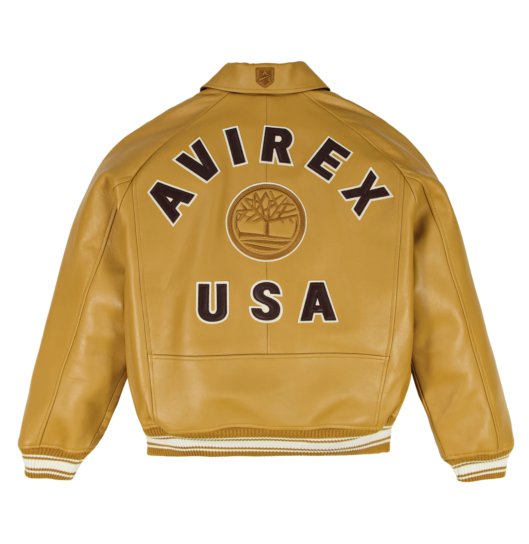 Timberland X Avirex Jacket | Dark Wheat - Image 2
