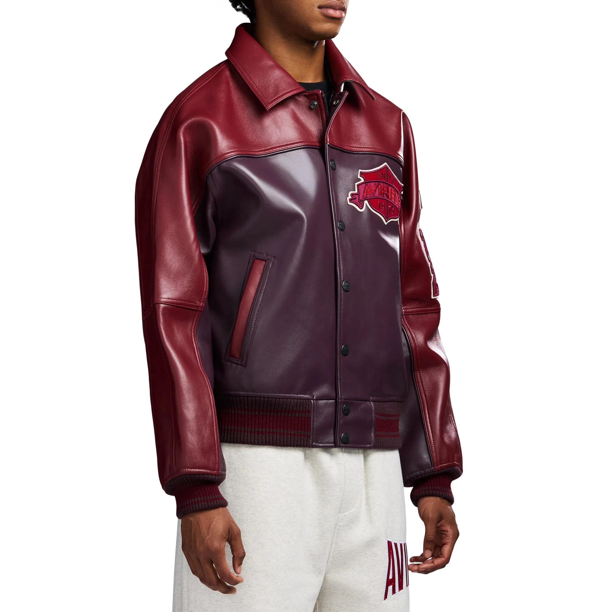 Track Team Jacket | Dark Cherry - Image 5