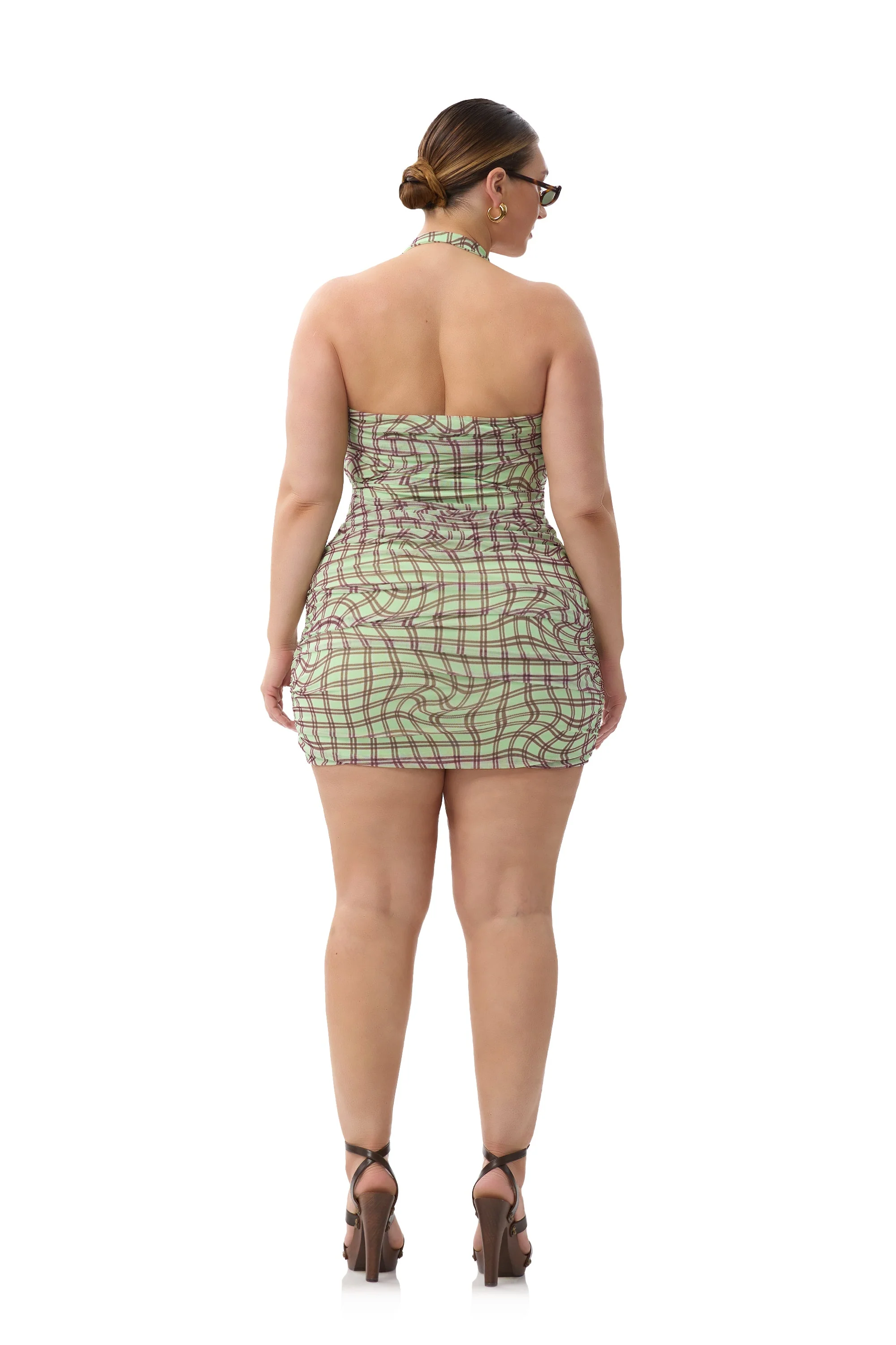 Bonnie Dress | Mint Plaid - Image 8