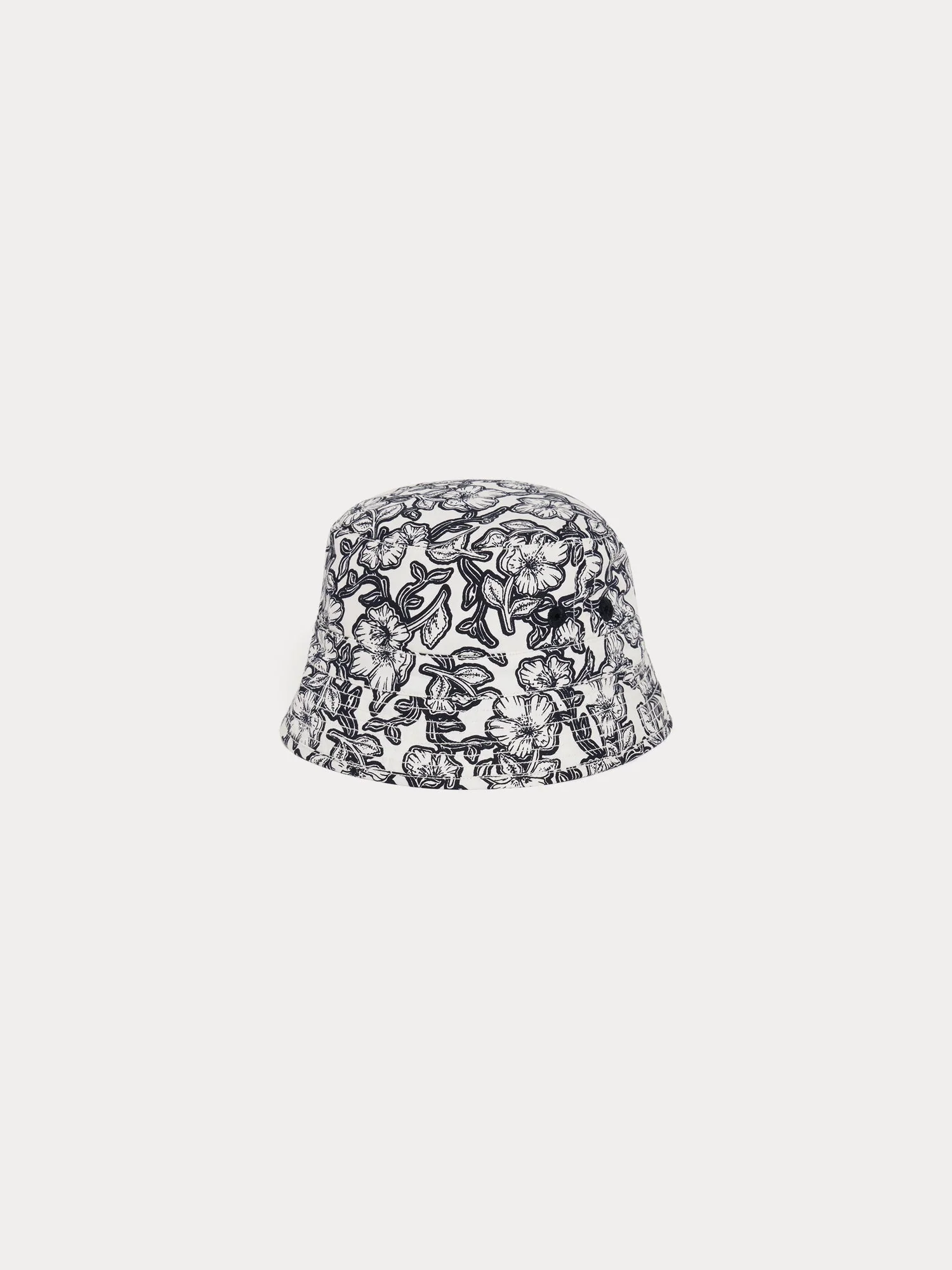 Boy | Aloha Bucket Hat | Black Flowers