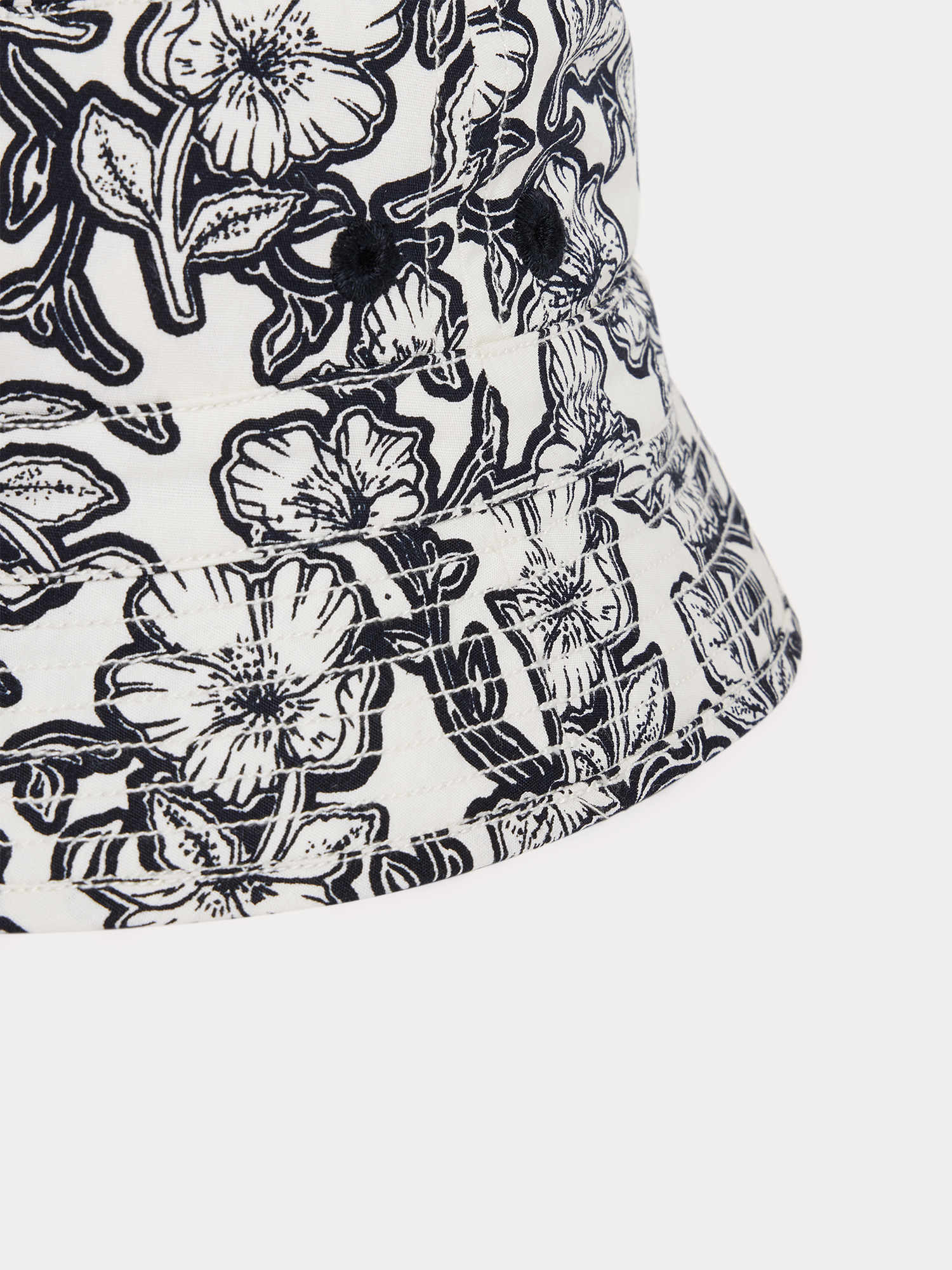 Boy | Aloha Bucket Hat | Black Flowers - Image 2