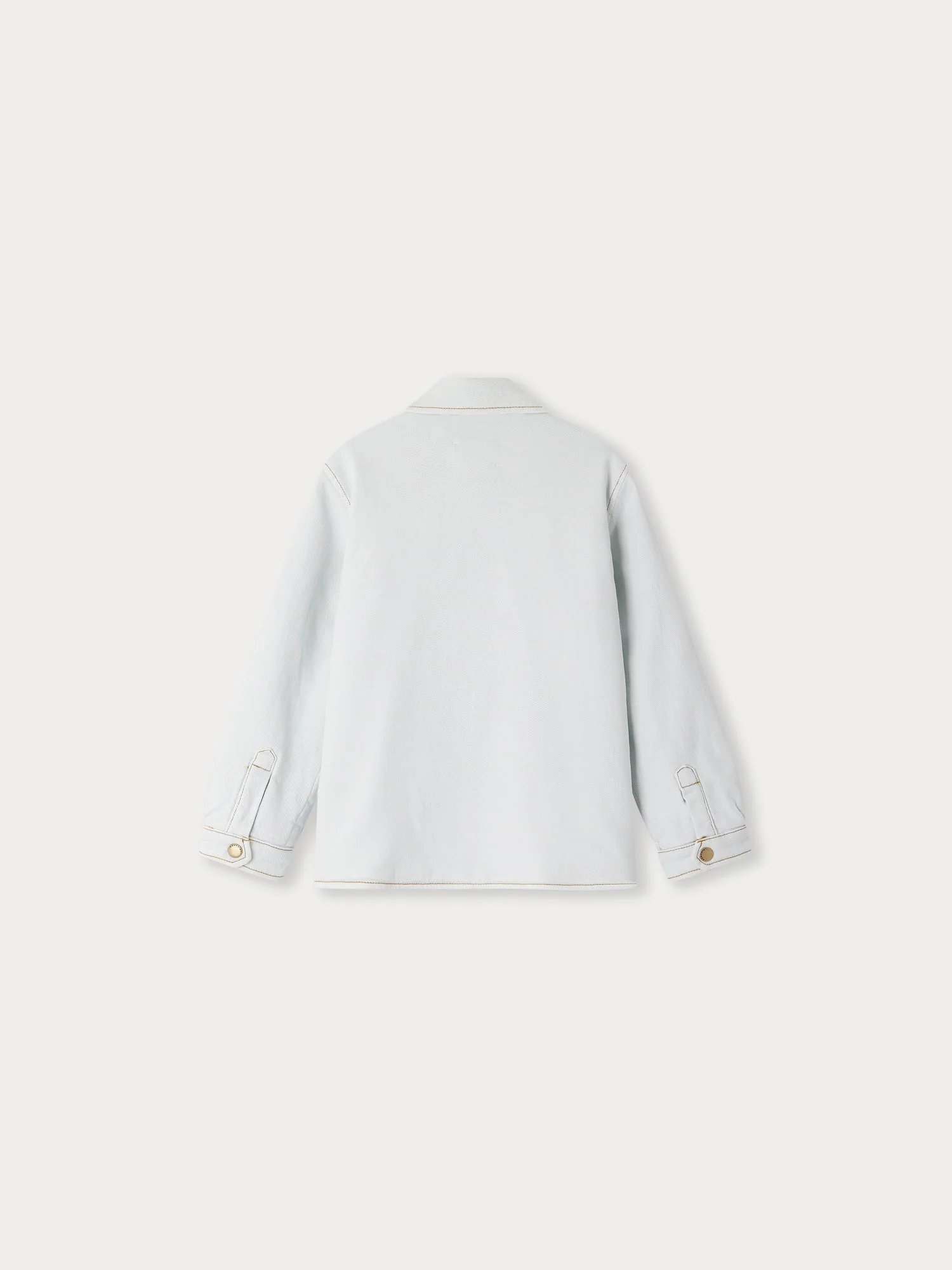 Boy | Aurele Shirt Jacket | Aqua Blue - Image 2