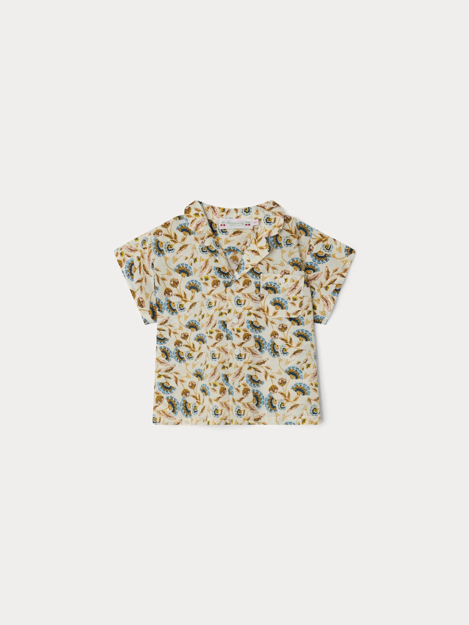 Boy | Gerald Shirt Fl | Chalk Flowers