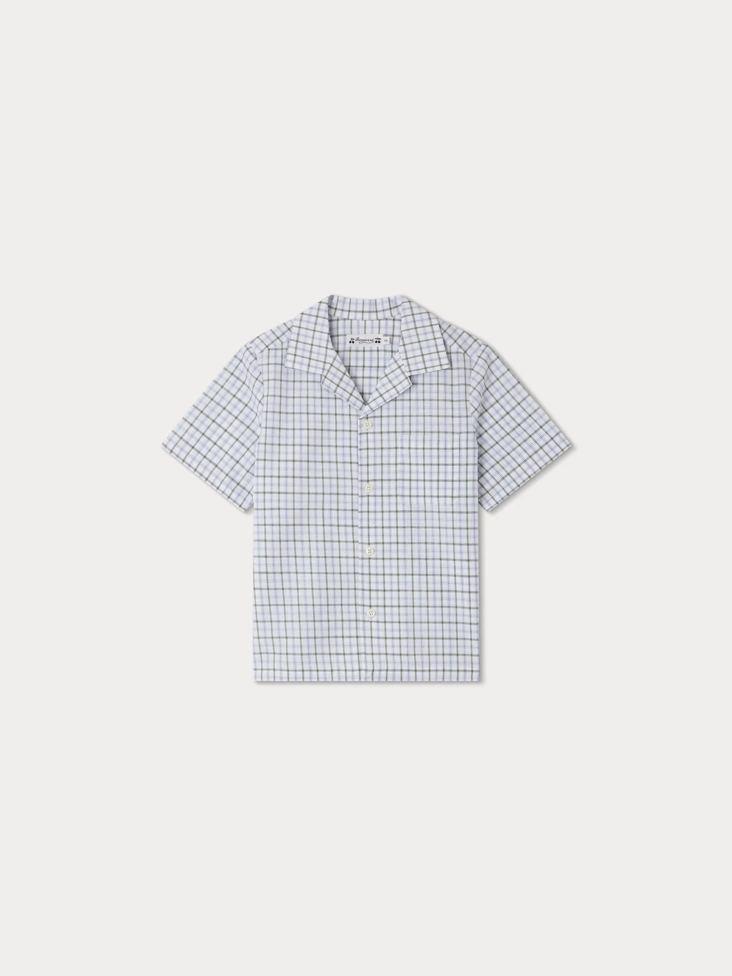 Boy | Steve Shirt | Green Grey