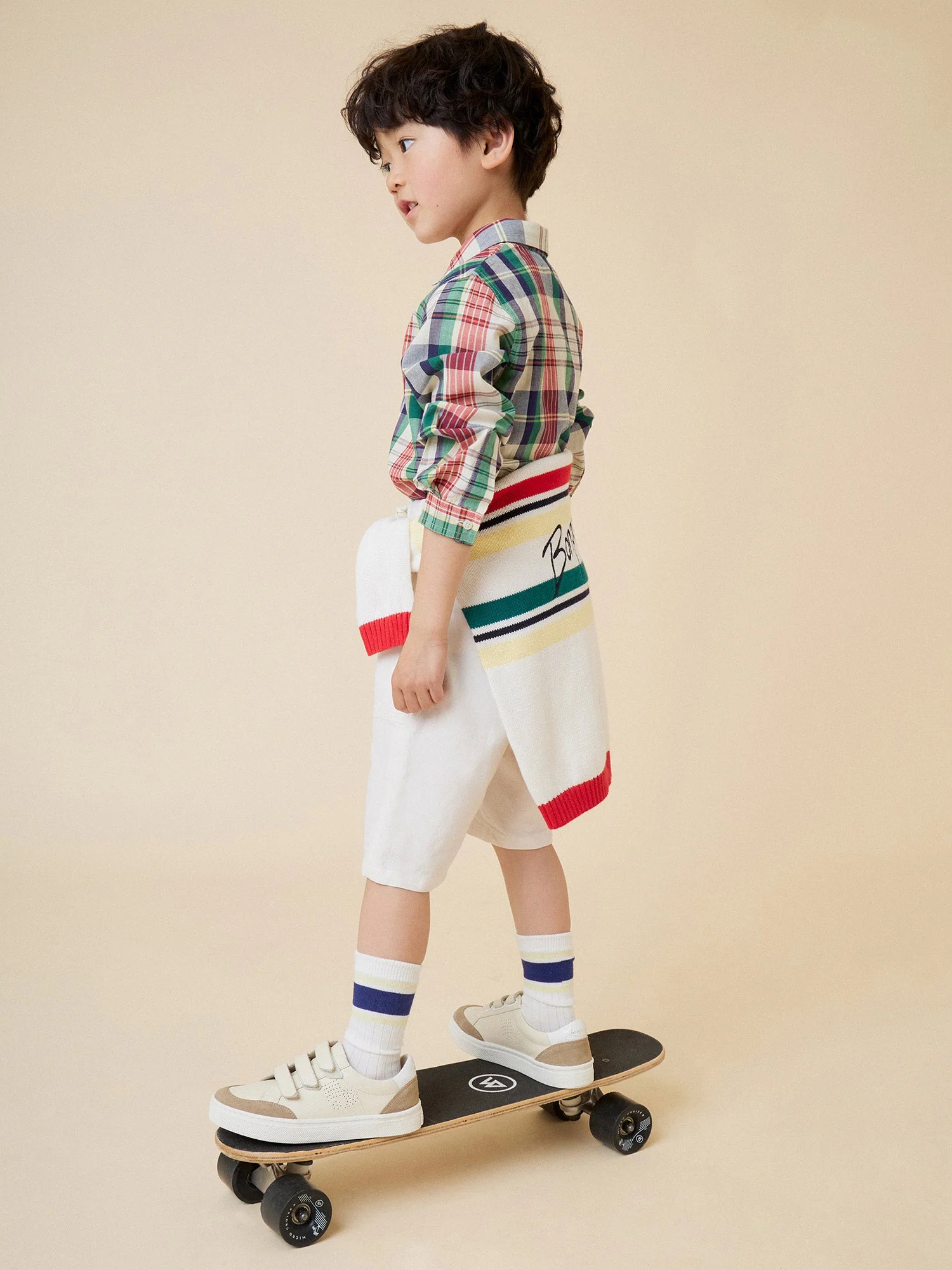 Boy | Syl Bermuda Shorts | Milk White