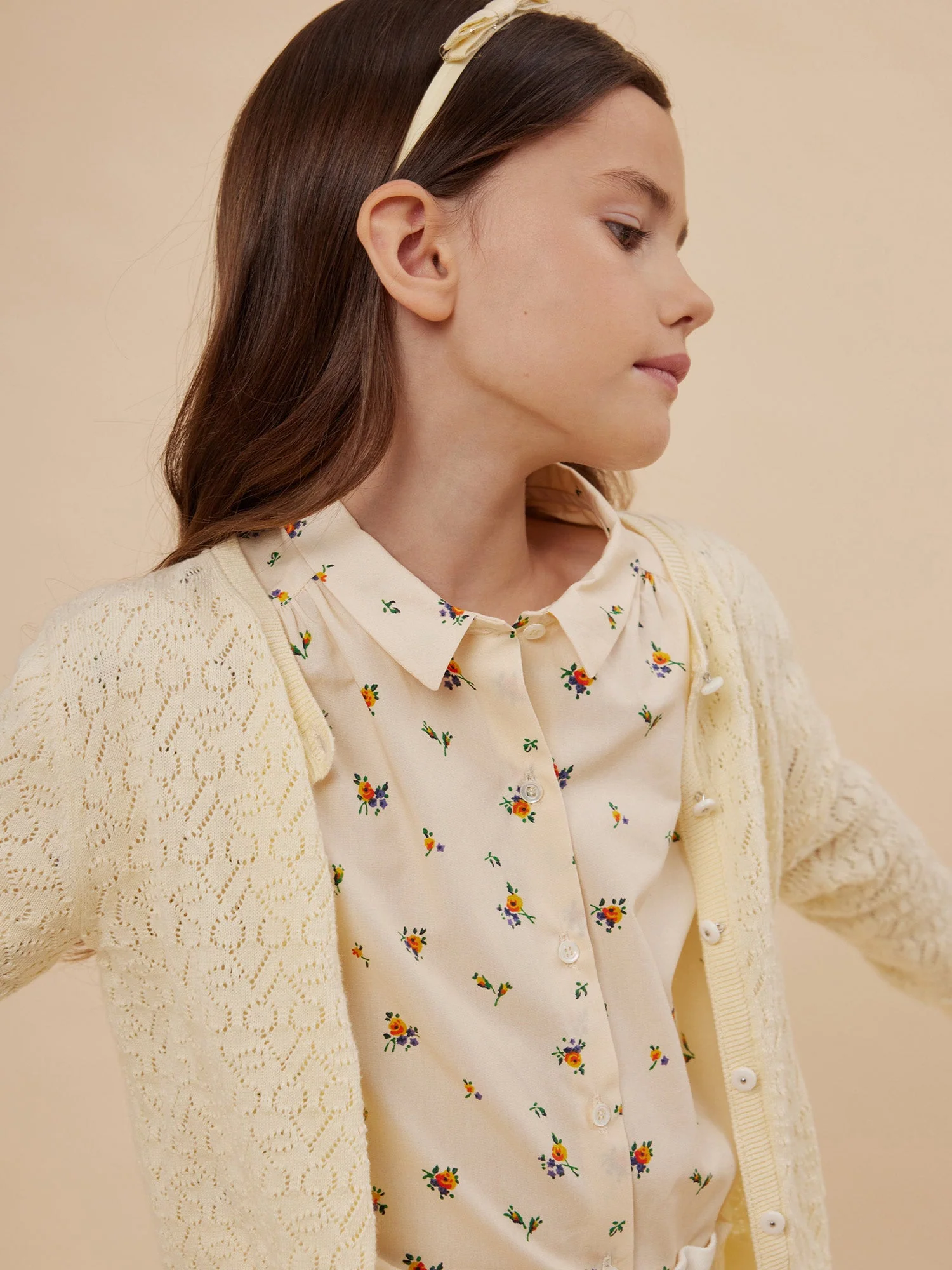 Girl | Adele Blouse | Pink Beige