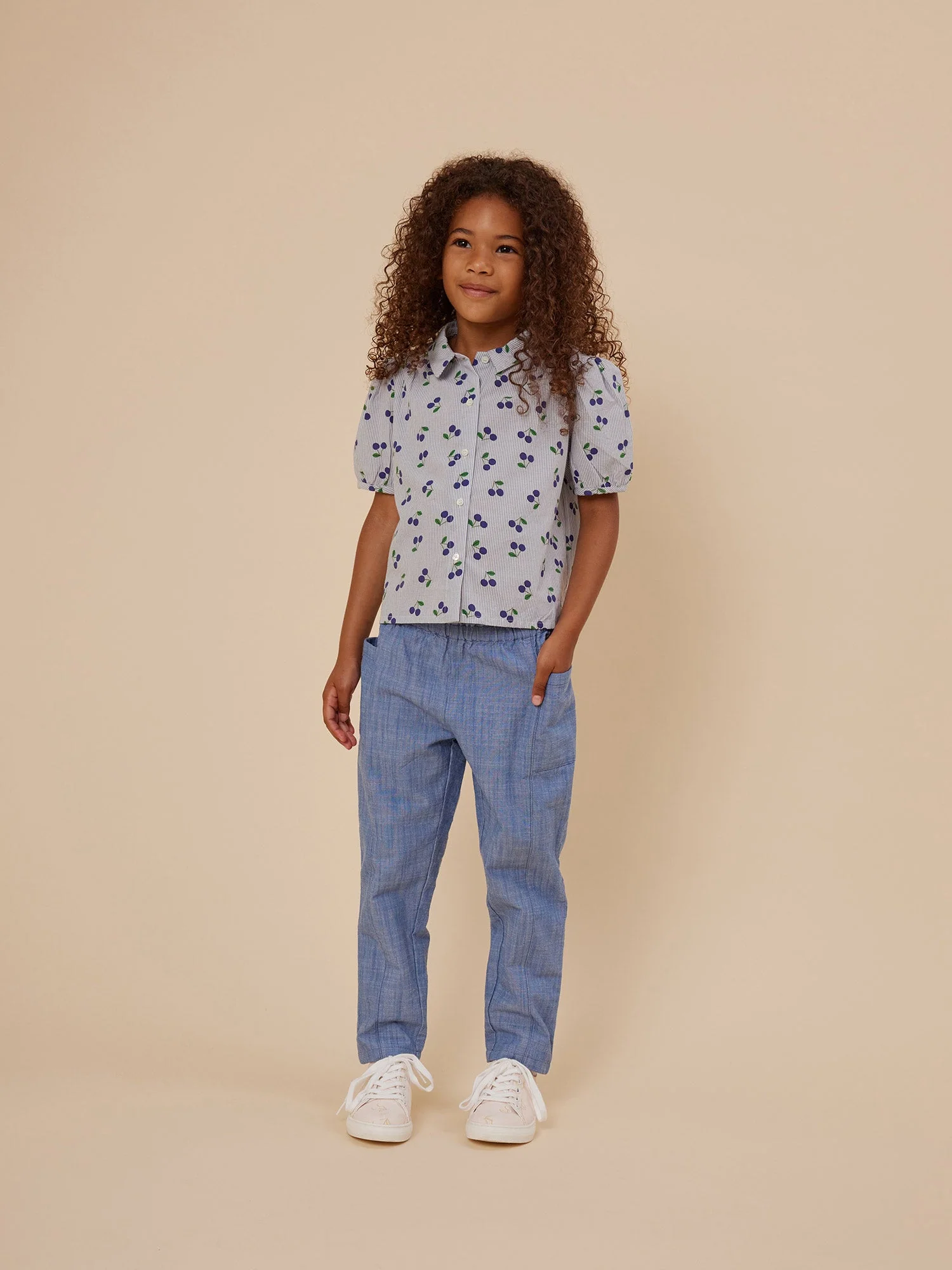 Girl | Adele Blouse | Sky Blue