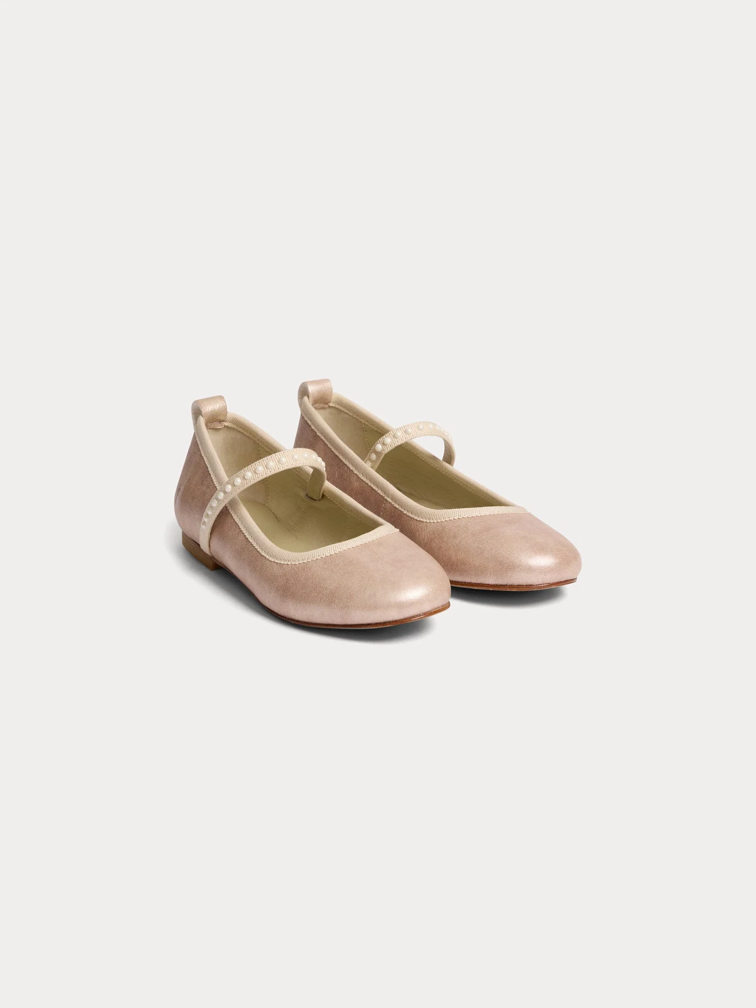 Girl | Aisha Mary Janes | Powdered Rose - Image 2