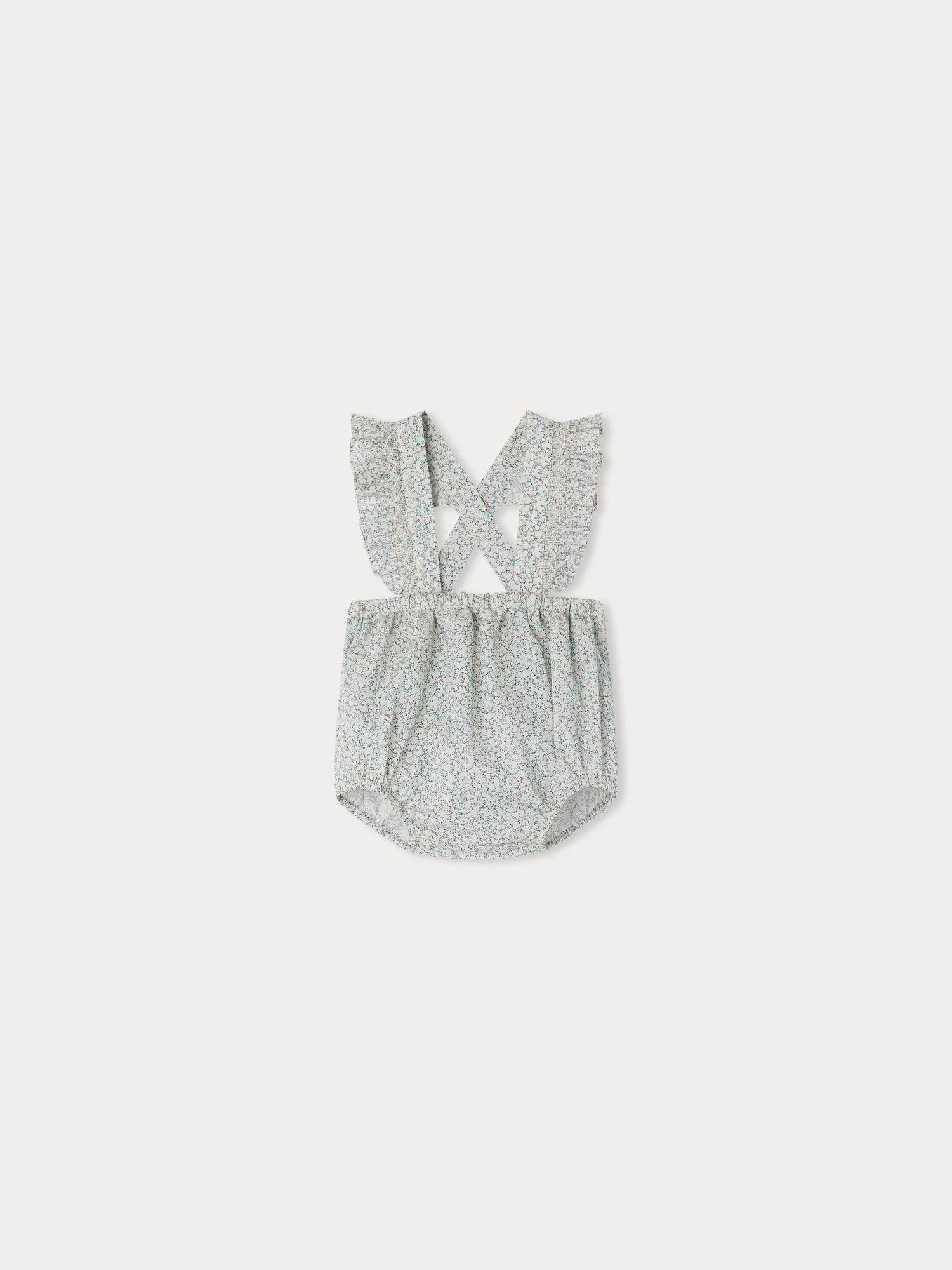 Girl | Akissi Bloomers With Straps | Sky Blue