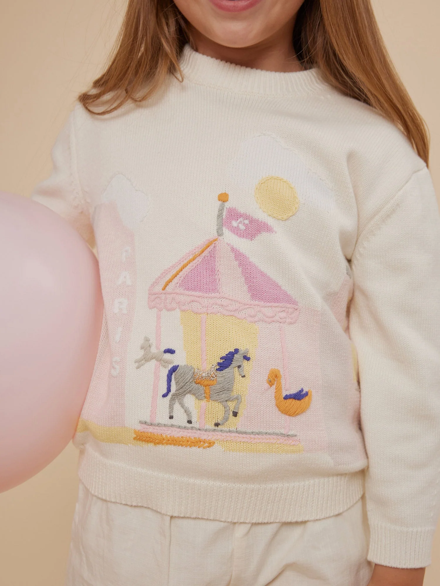 Girl | Anumati Sweater | Ecru