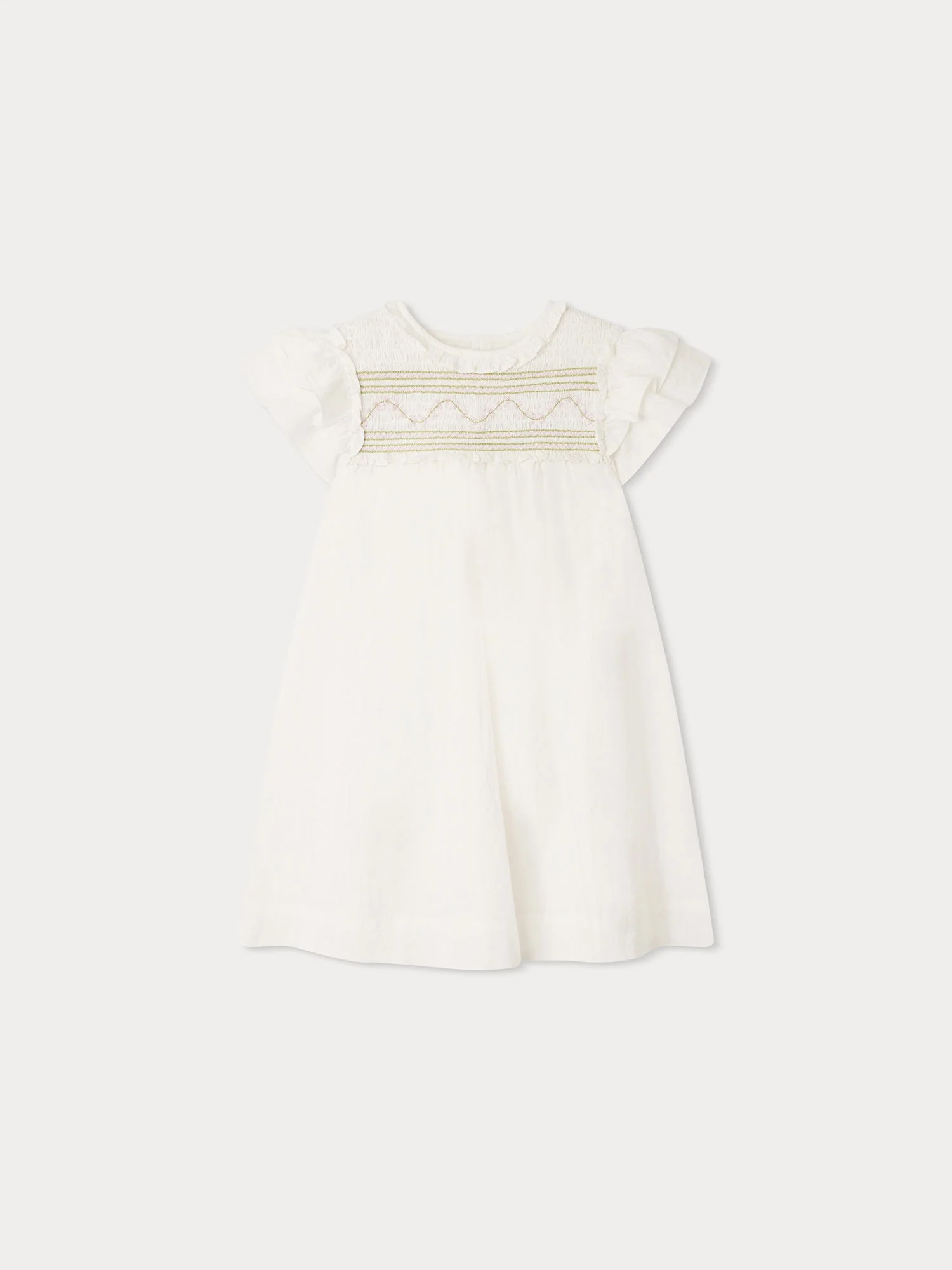 Girl | Bijou Dress | Milk White