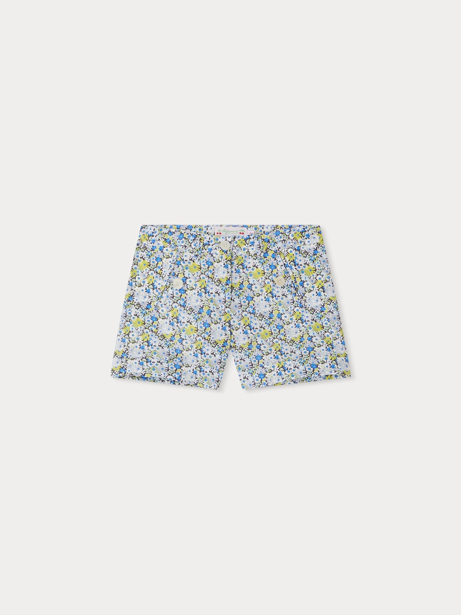 Girl | Calista Bermuda Shorts | Blue Flowers