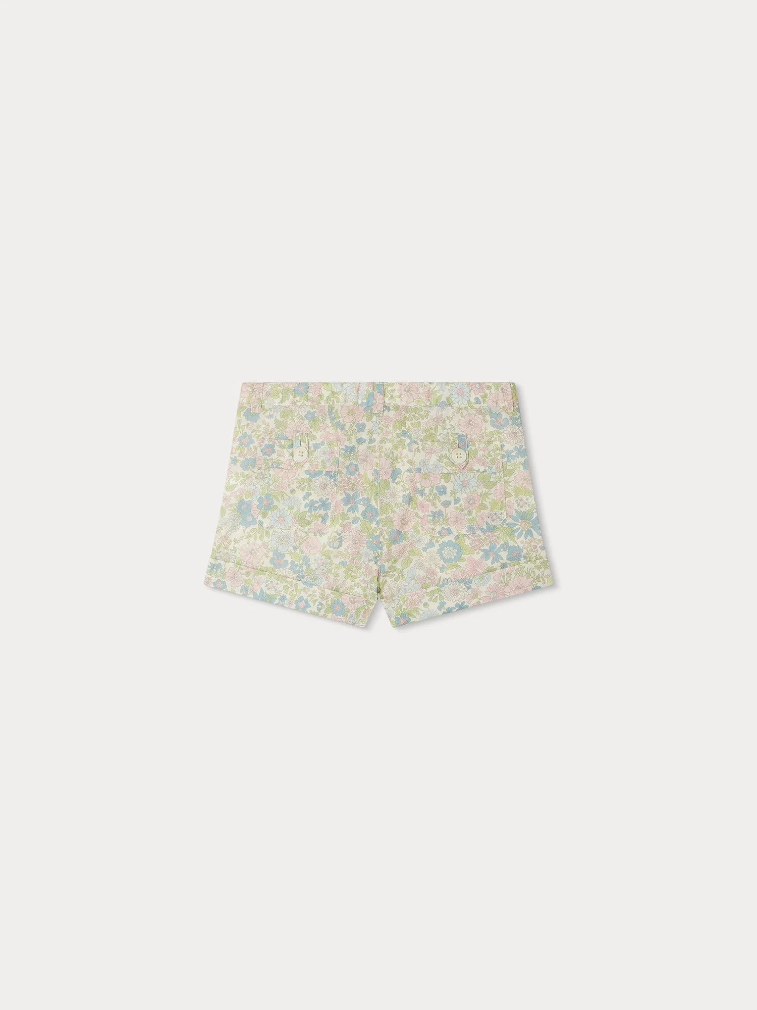 Girl | Calista Bermuda Shorts | Pink Flowers - Image 2