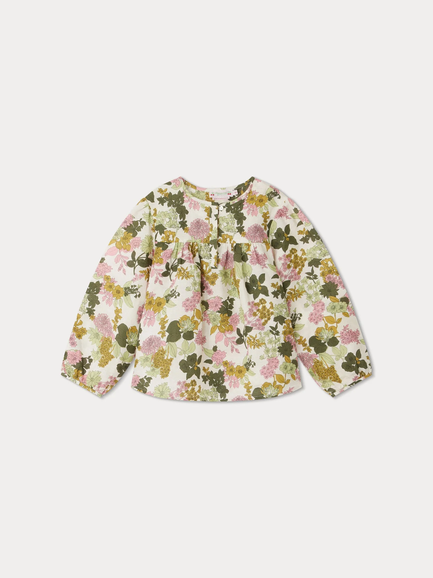 Girl | Candid Blouse | Ecru Flowers