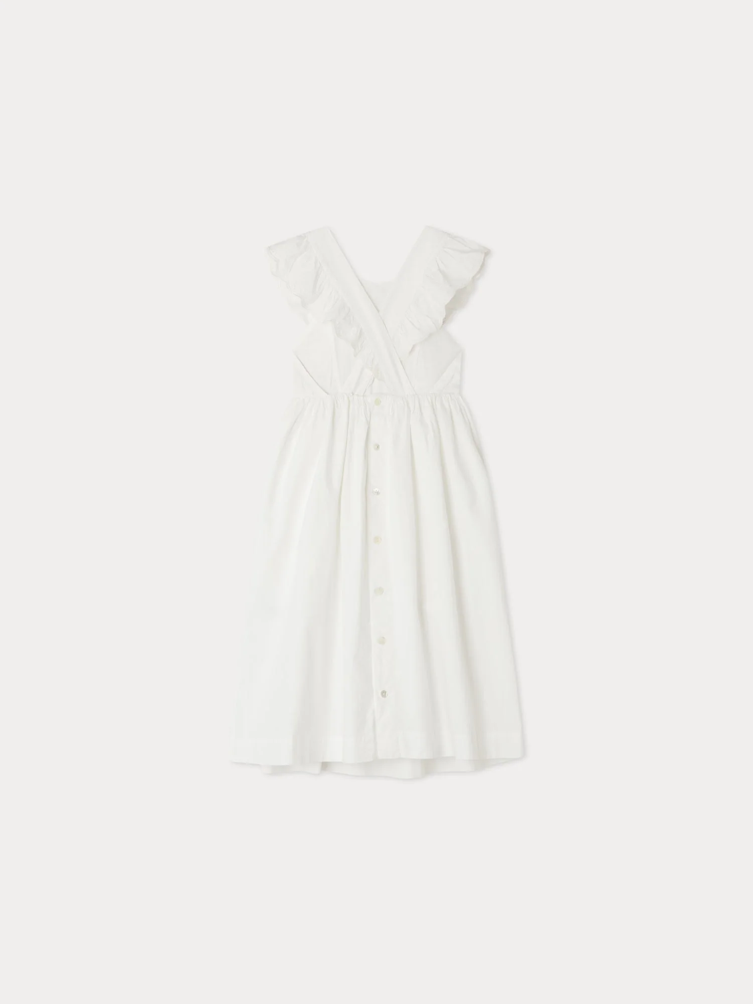 Girl | Carole Dress | Milk White - Image 2