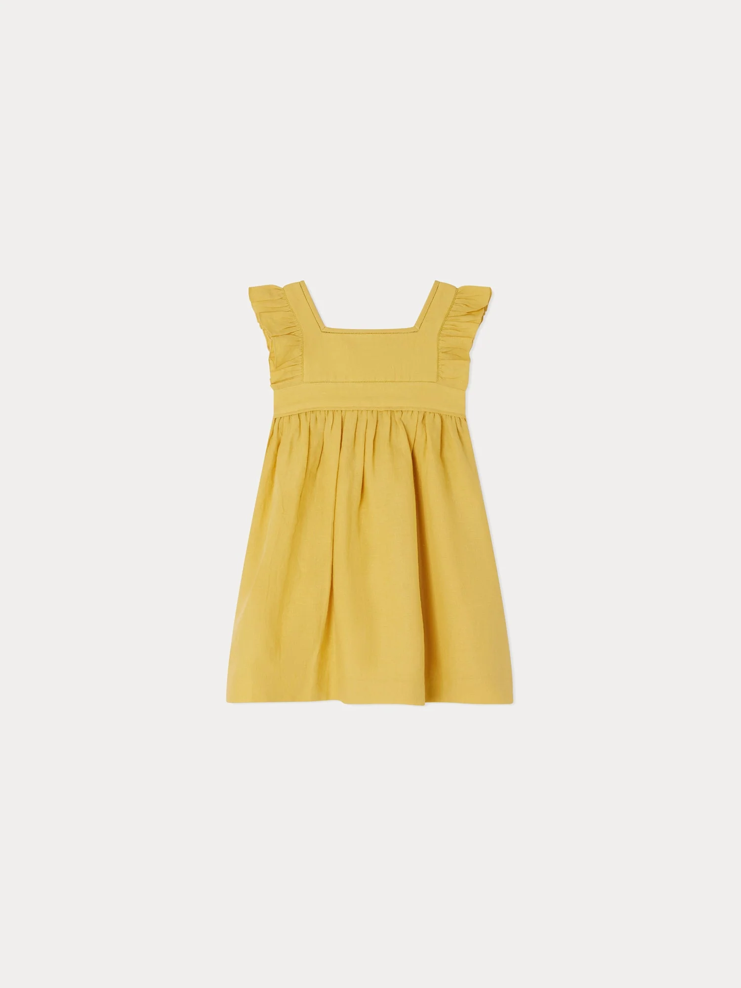 Girl | Cassiopee Dress | Acid Yellow