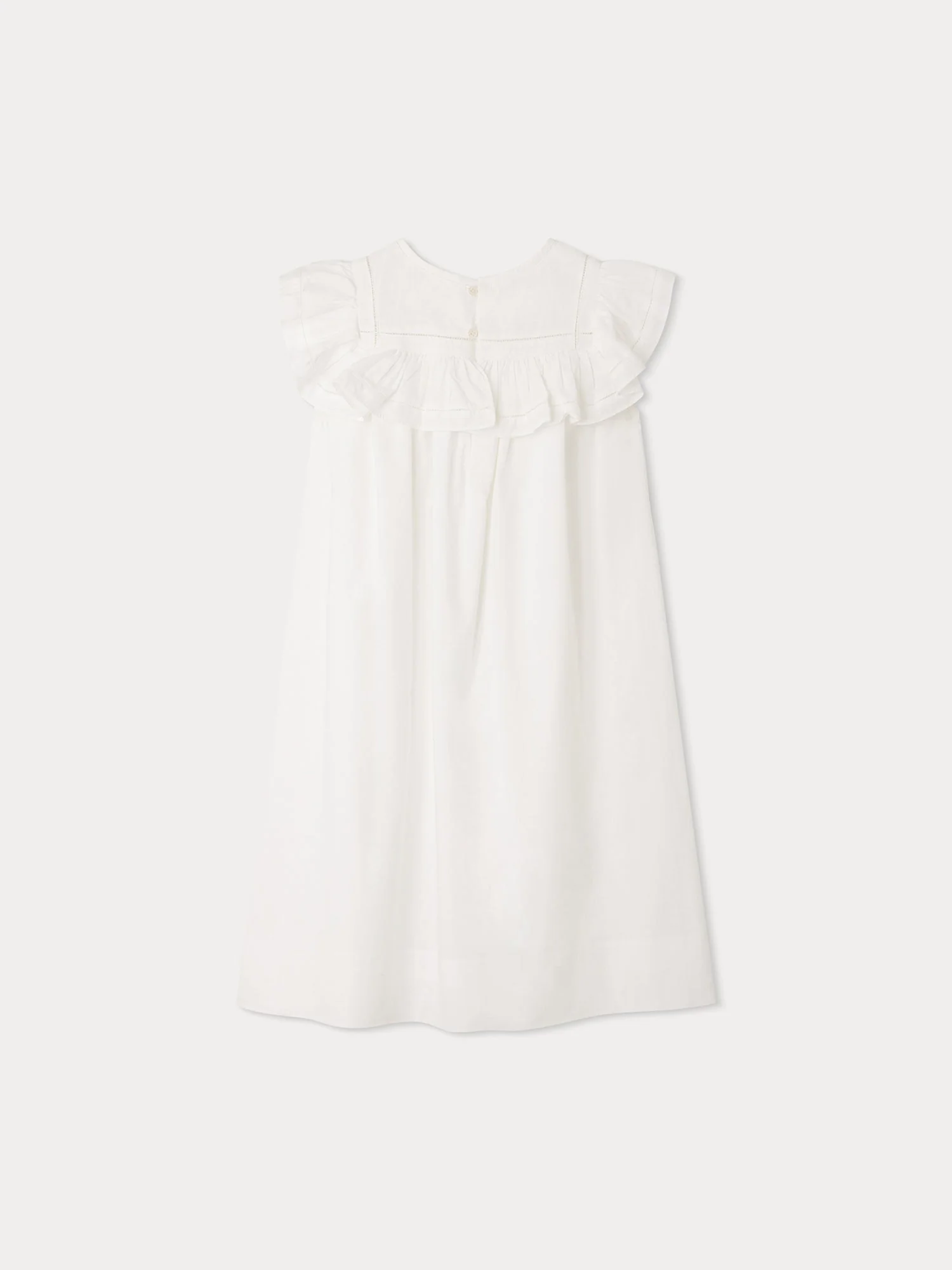 Girl | Charlyne Dress | Milk White - Image 2