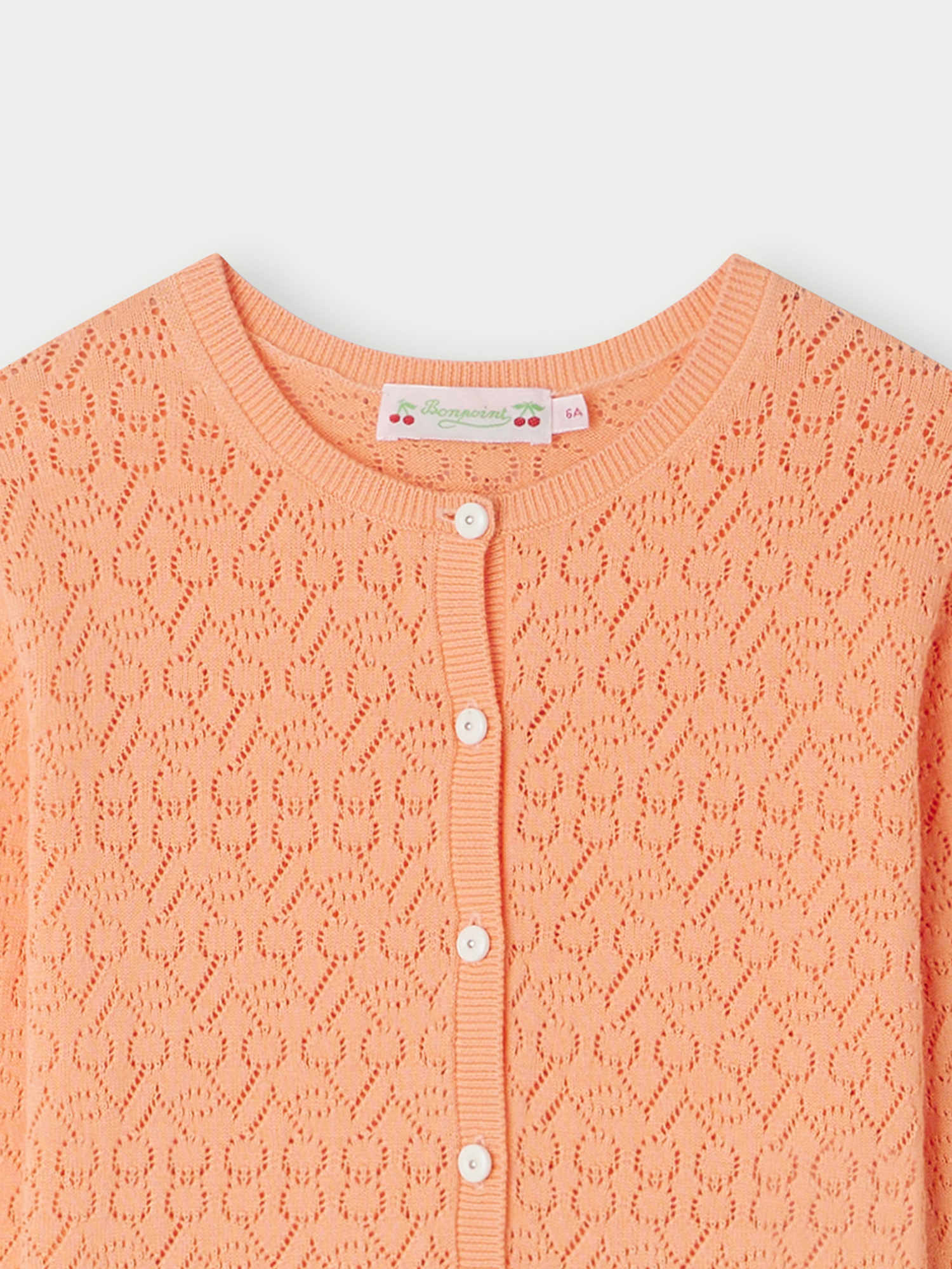 Girl | Cherry Cardigan | Apricot