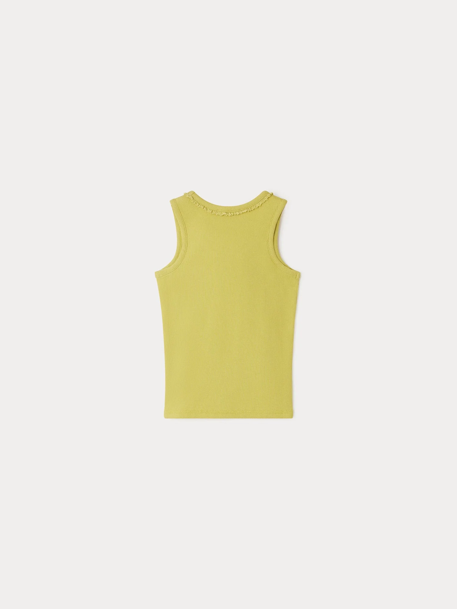 Girl | Coline T Shirt | Acid Yellow - Image 2