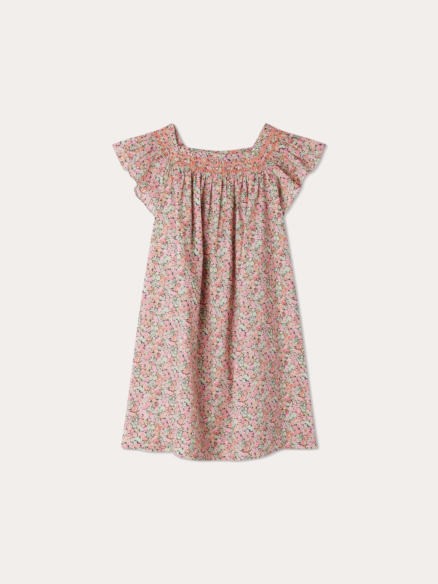 Girl | Coryse Dress | Coral - Image 2