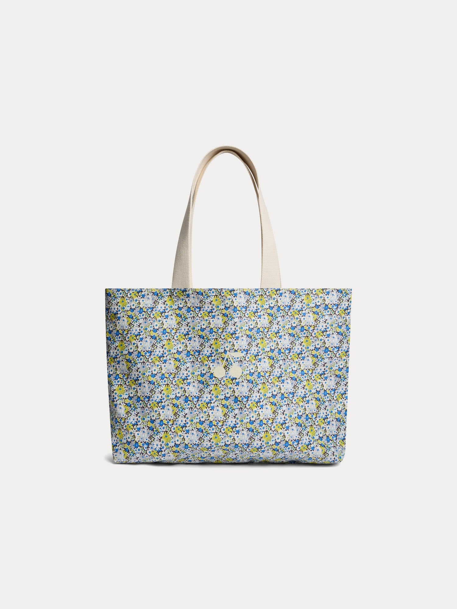 Girl | Diba Tote Bag | Blue Flowers