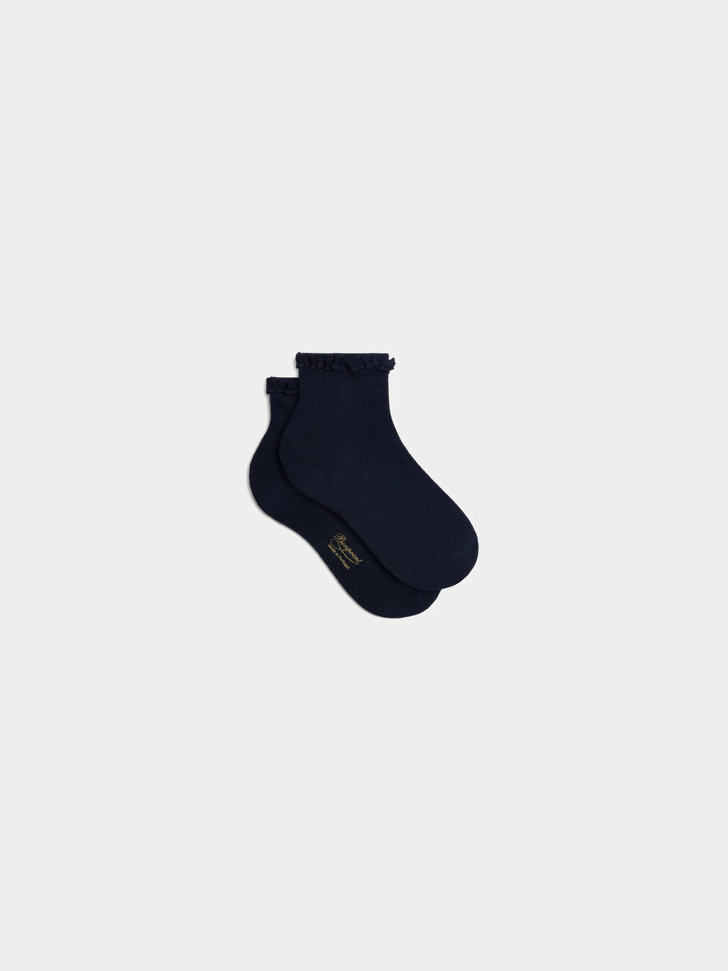 Girl | Feather Socks | Indigo