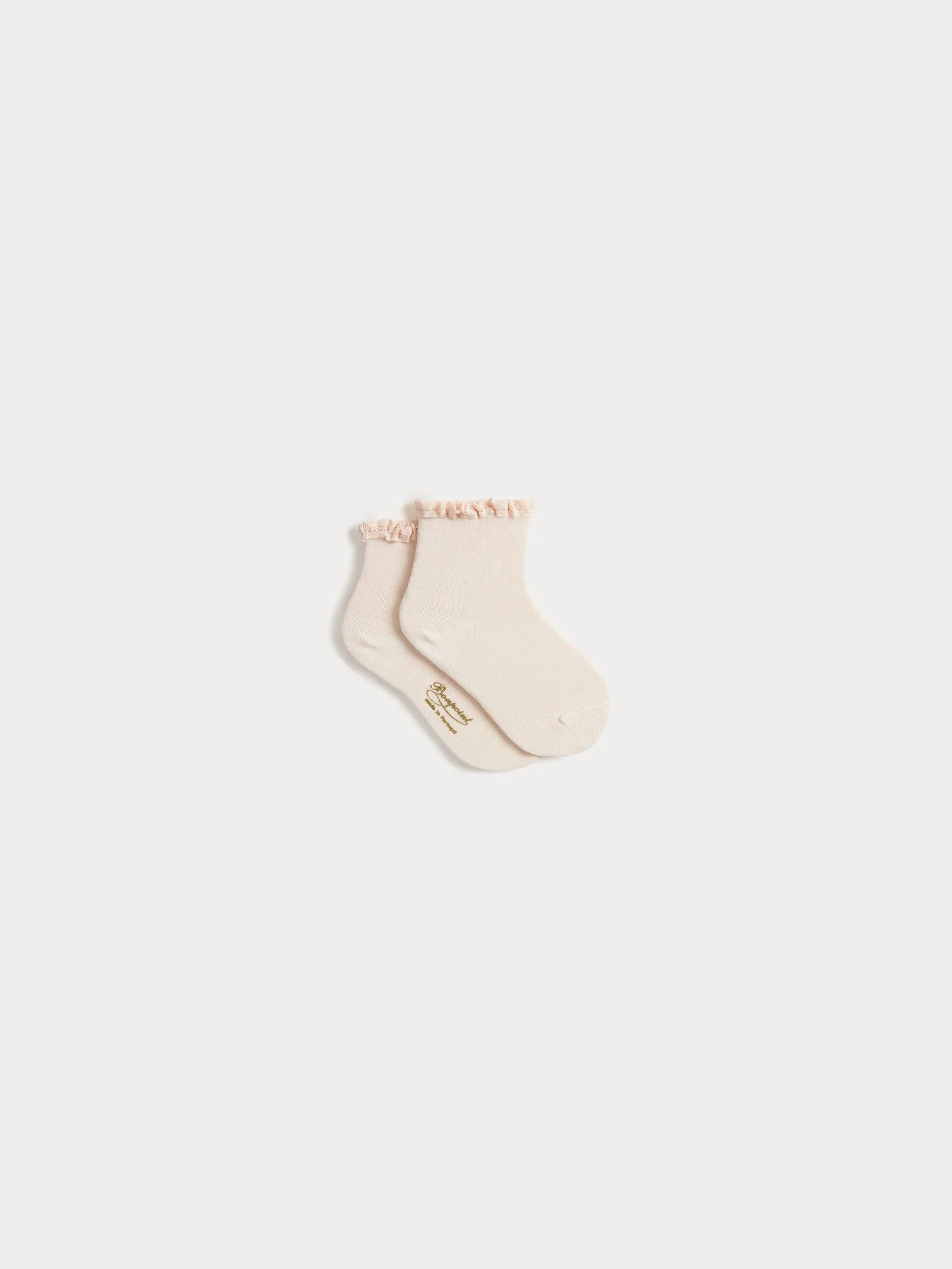 Girl | Feather Socks | Powdered Rose