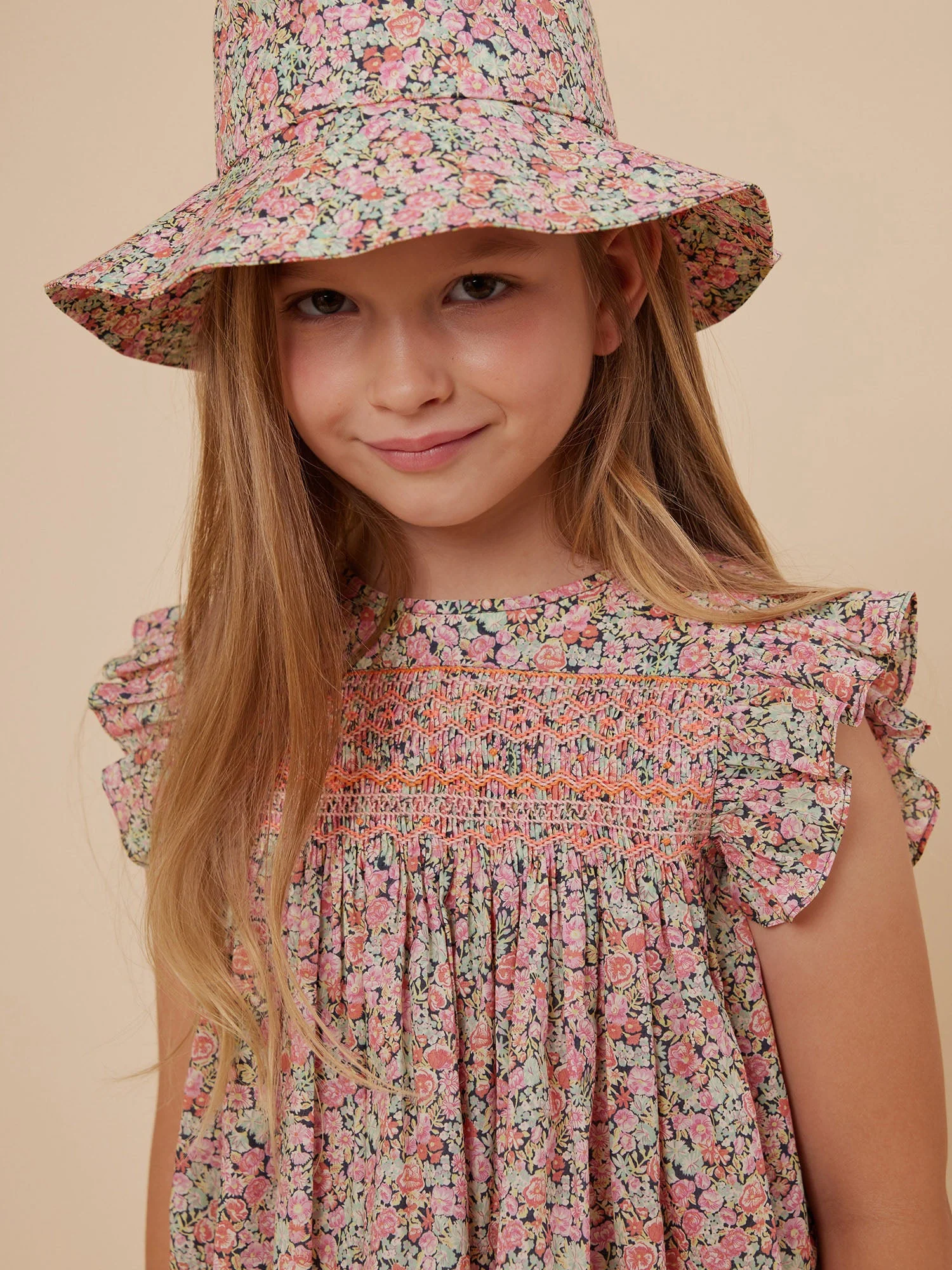 Girl | Fidji Blouse | Coral