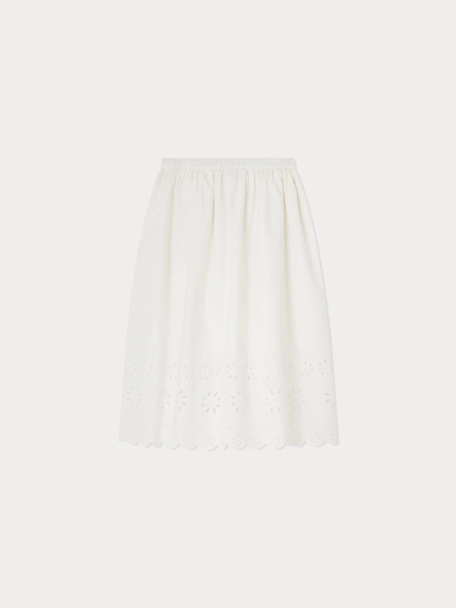 Girl | Flora Skirt | Milk White - Image 2