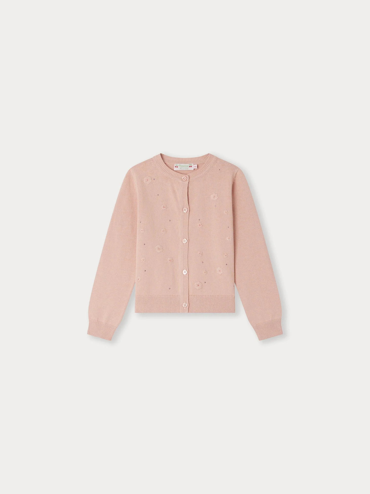 Girl | Francille Cardigan | Silkscreen Pink Tea
