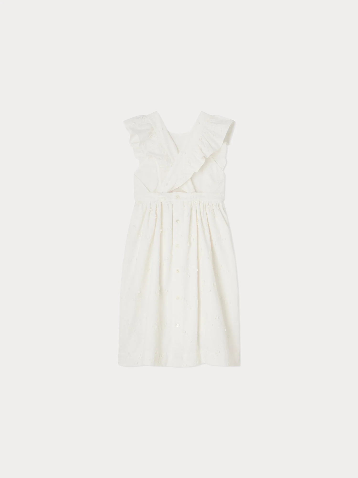 Girl | Frida Dress | Milk White - Image 2