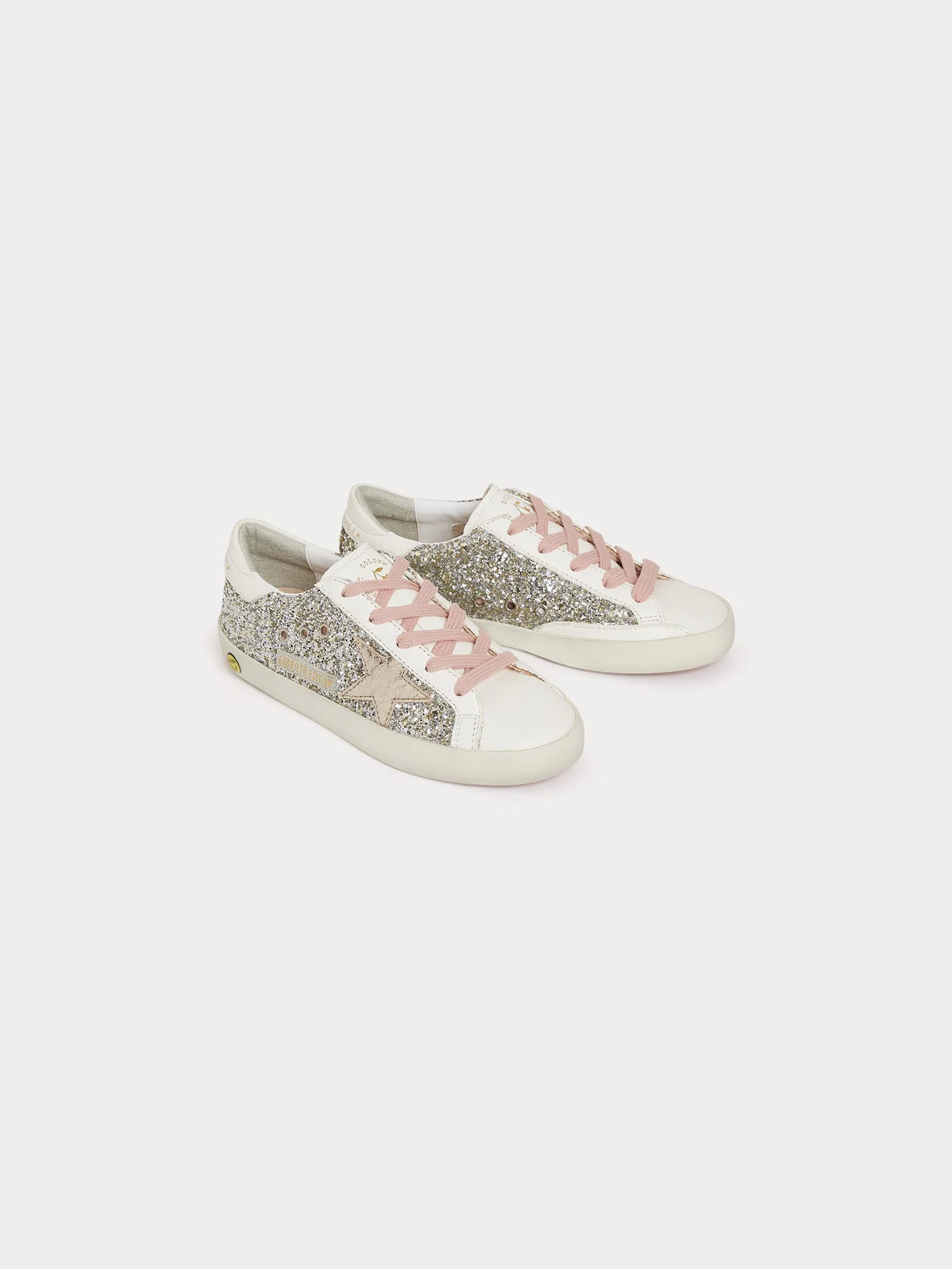 Girl | Golstar Bonpoint X Golden Goose Sneakers | Silver - Image 2