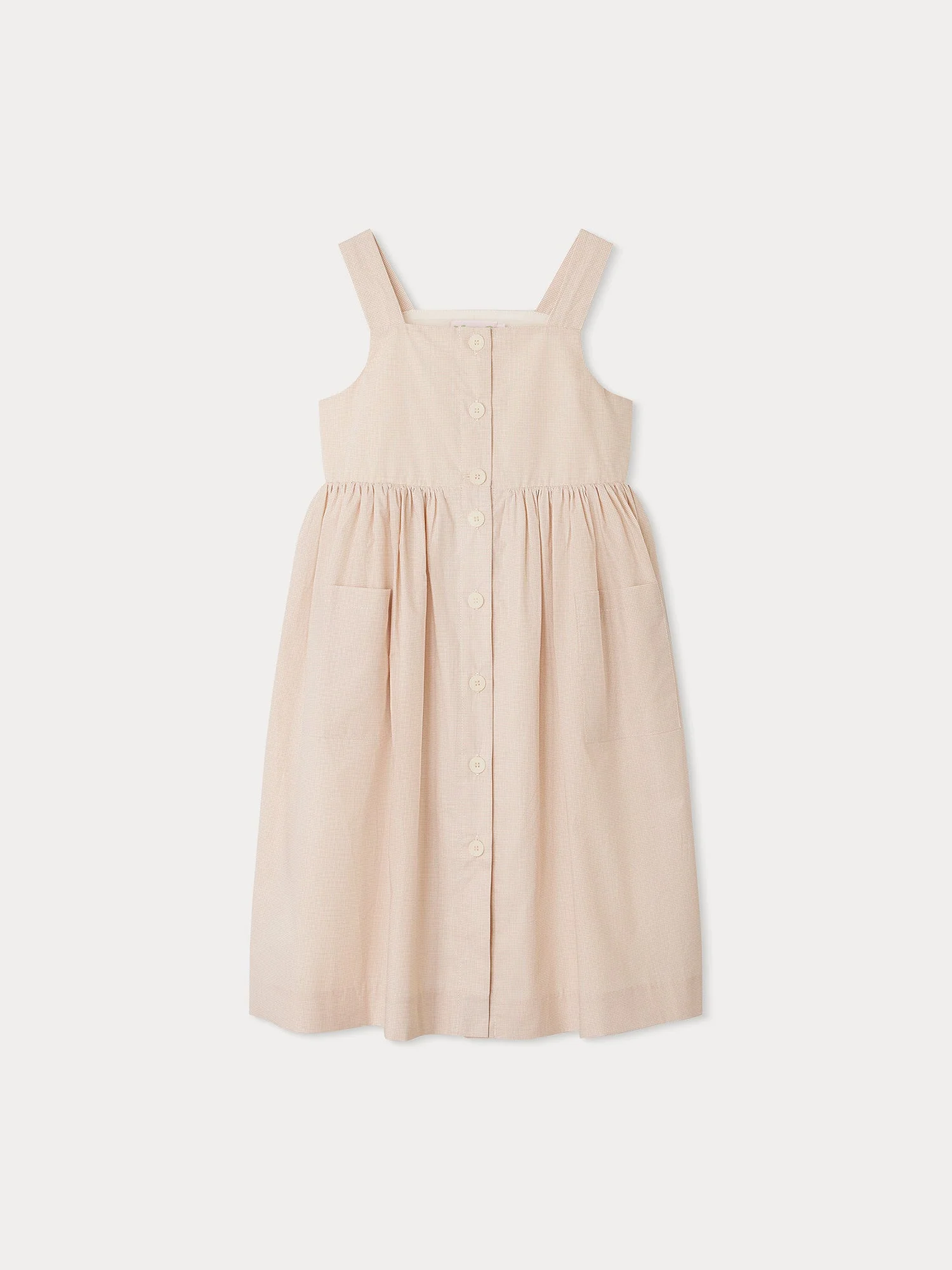 Girl | Laly Dress | Vichy Beige