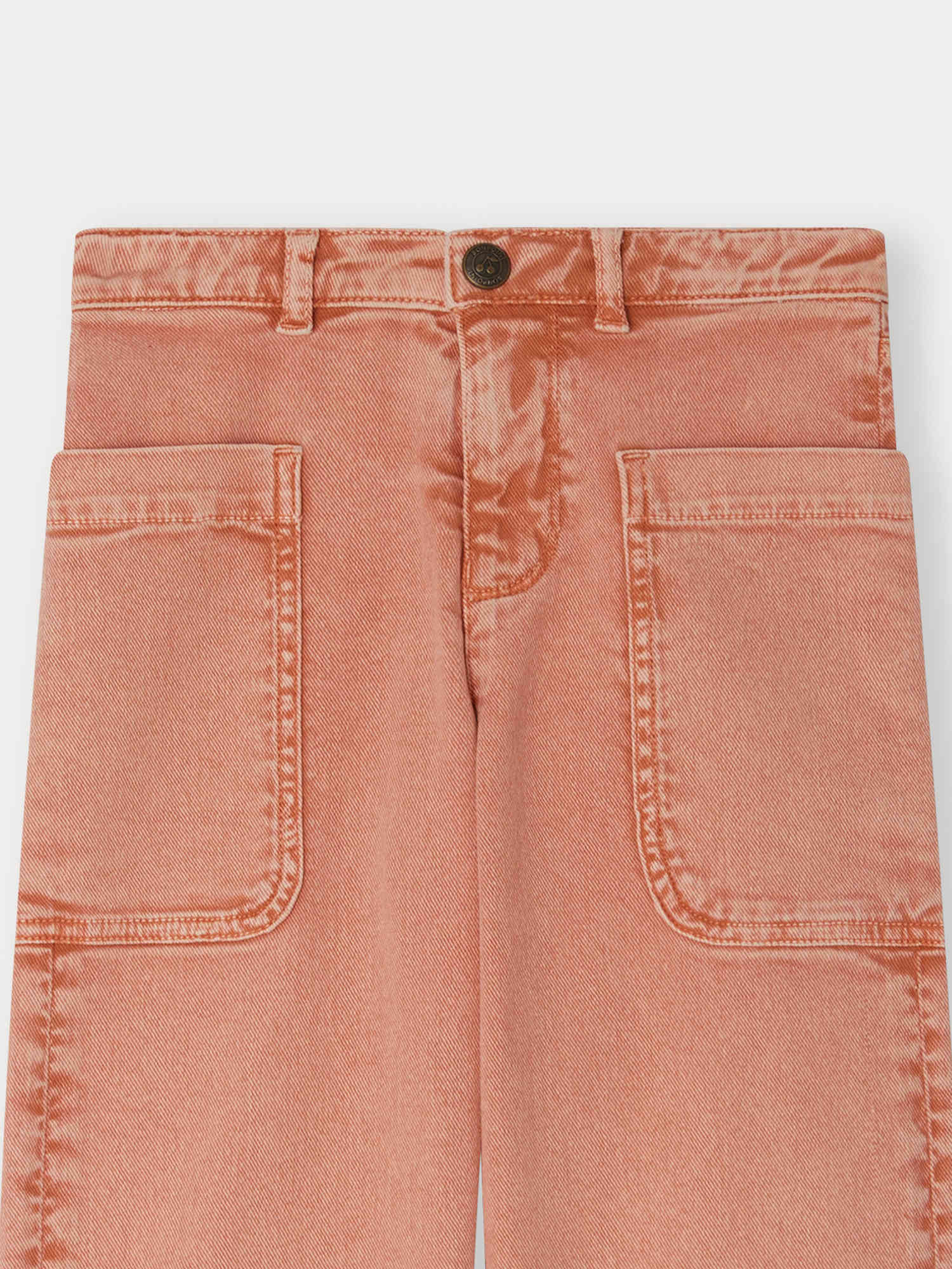 Girl | Looping Pants | Orange - Image 2