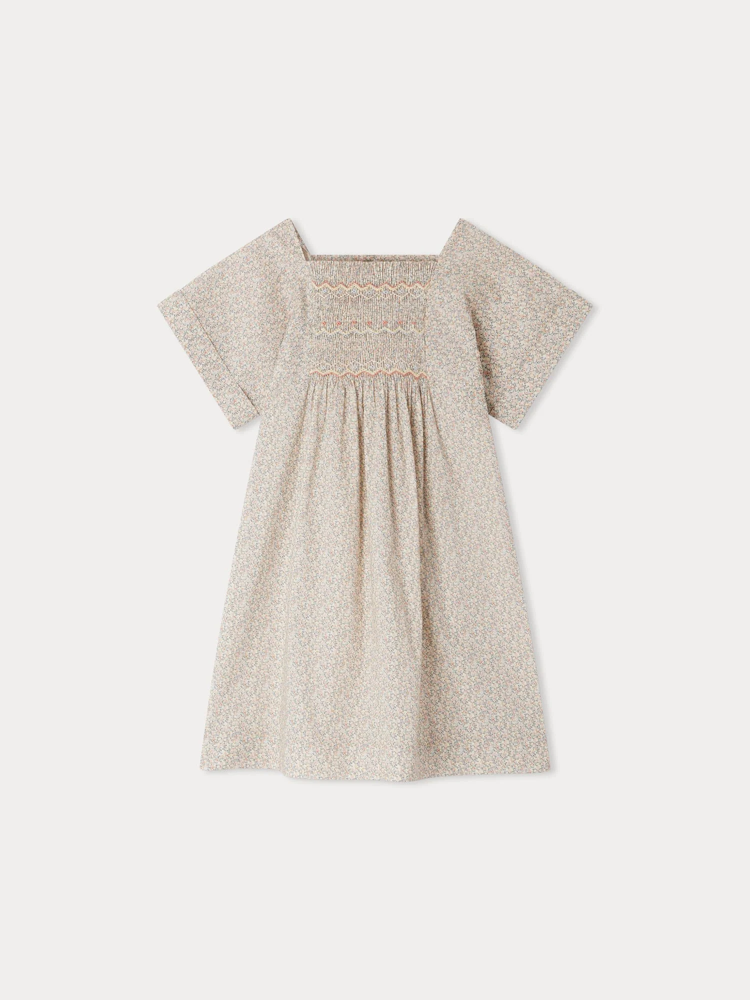 Girl | Paysanne Smocked Dress | Pink