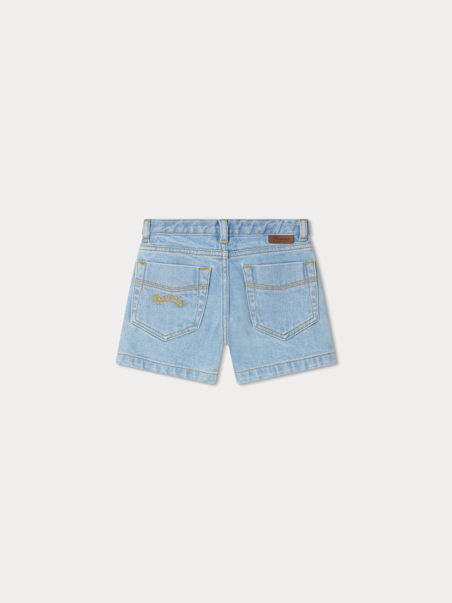 Unisex | Corey Bermuda Shorts | Light Denim - Image 2