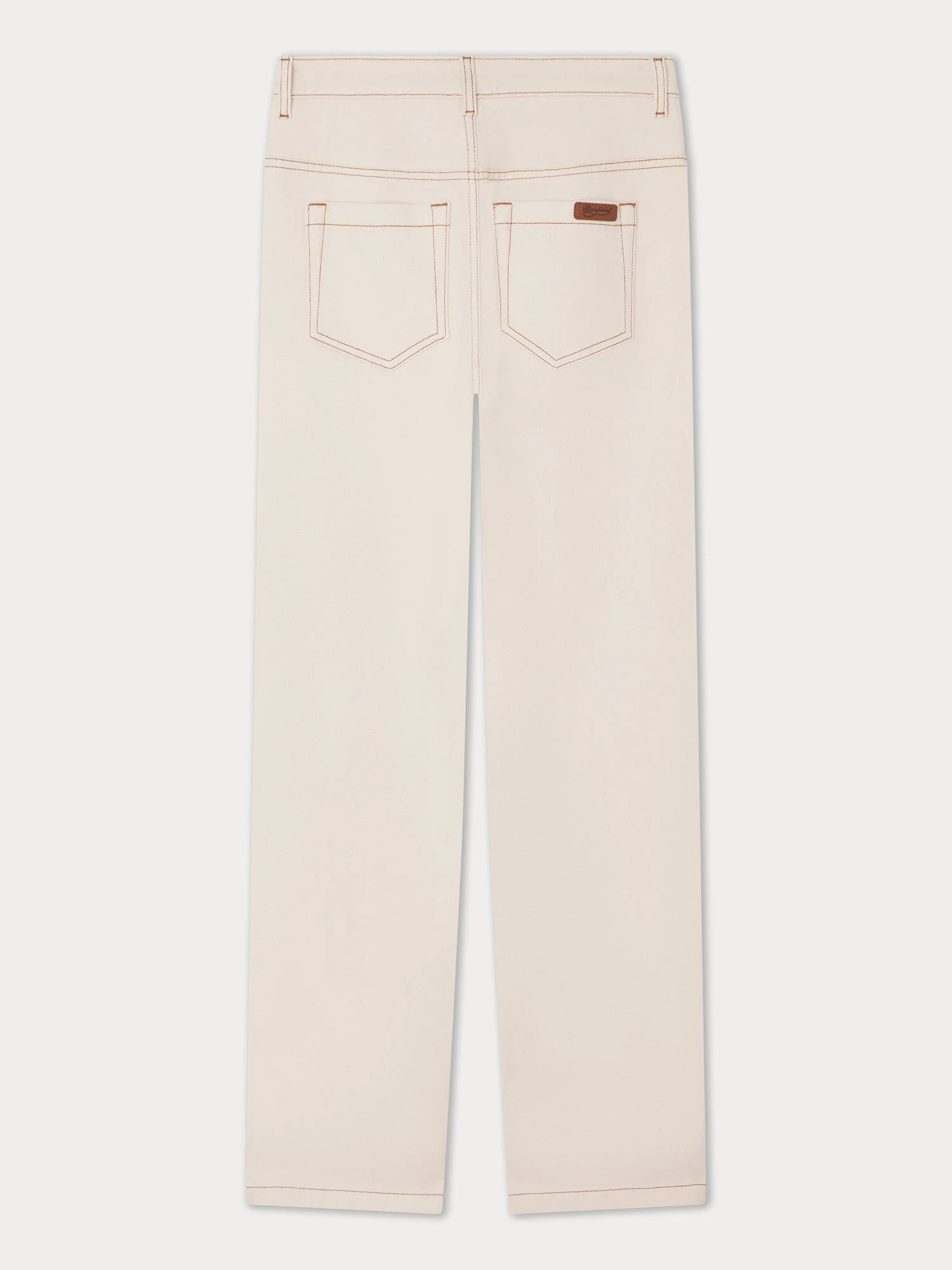 Women | Abbesses Jeans | Ecru - Image 2
