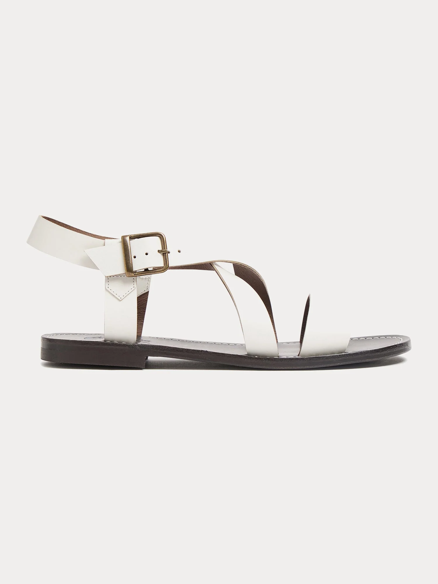 Women | Caina Sandals | Milk White